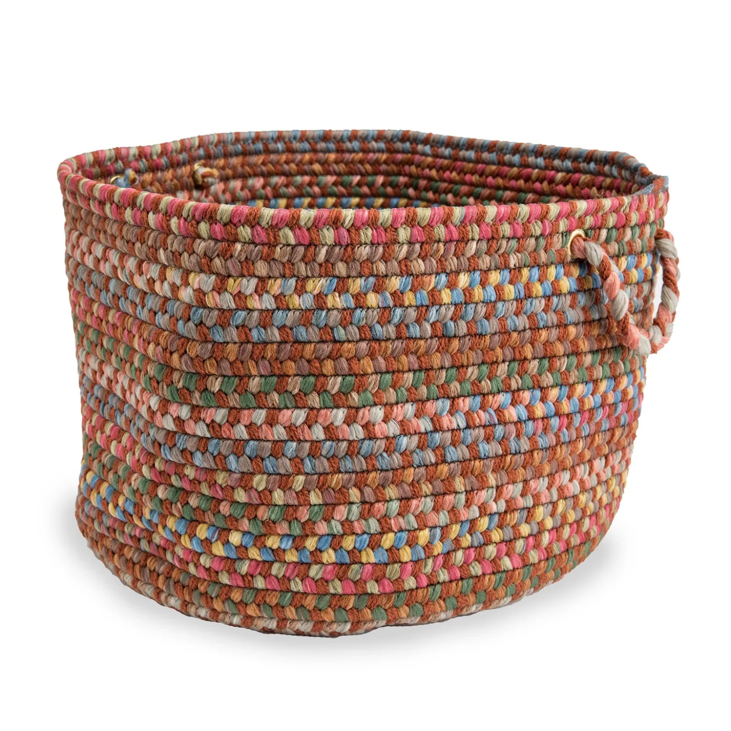 Chests & Storage Cabinets | Canisters & Storage>Plow & Hearth Afton Mountain Indoor/Outdoor Polypropylene Braided Basket with Handles