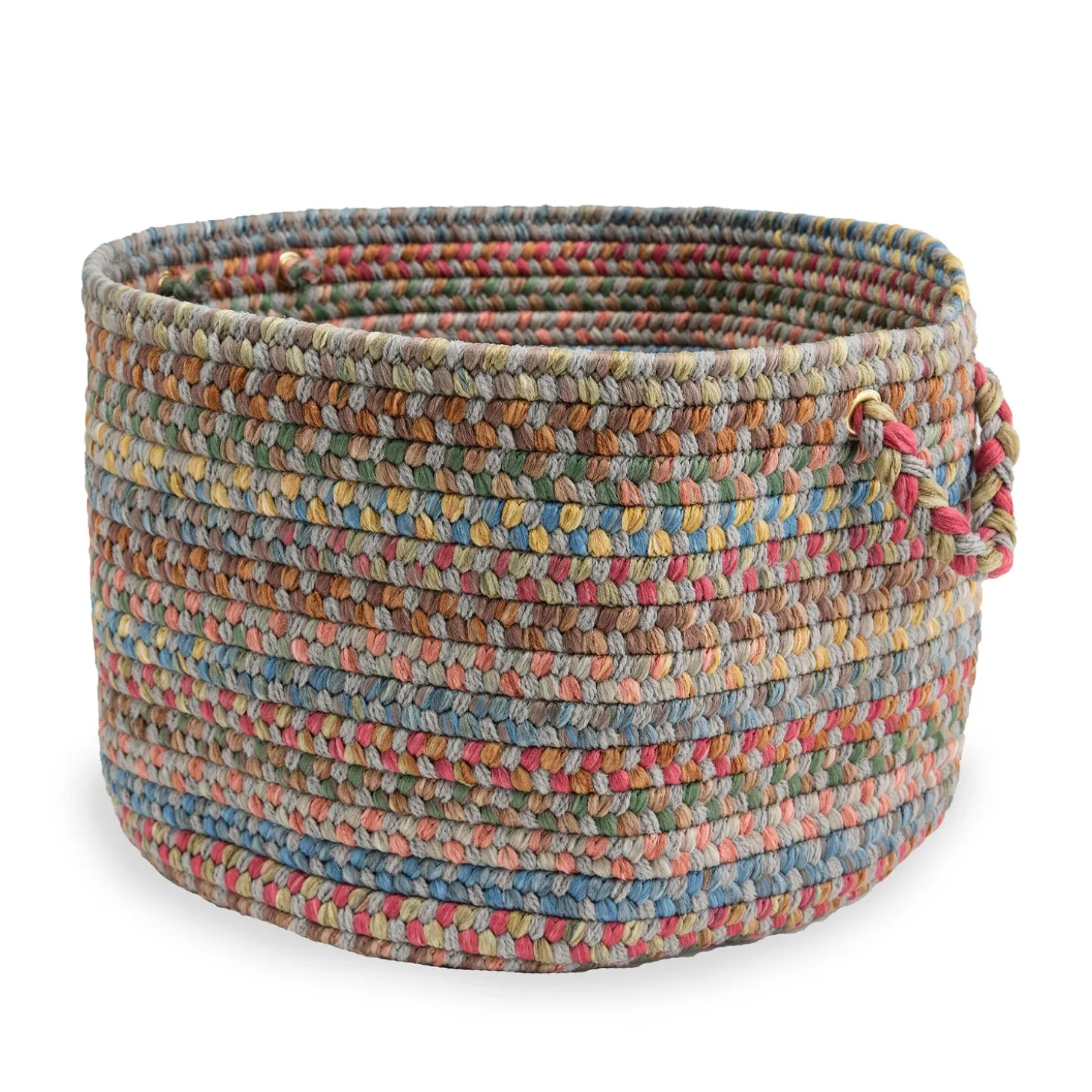 Chests & Storage Cabinets | Canisters & Storage>Plow & Hearth Afton Mountain Indoor/Outdoor Polypropylene Braided Basket with Handles