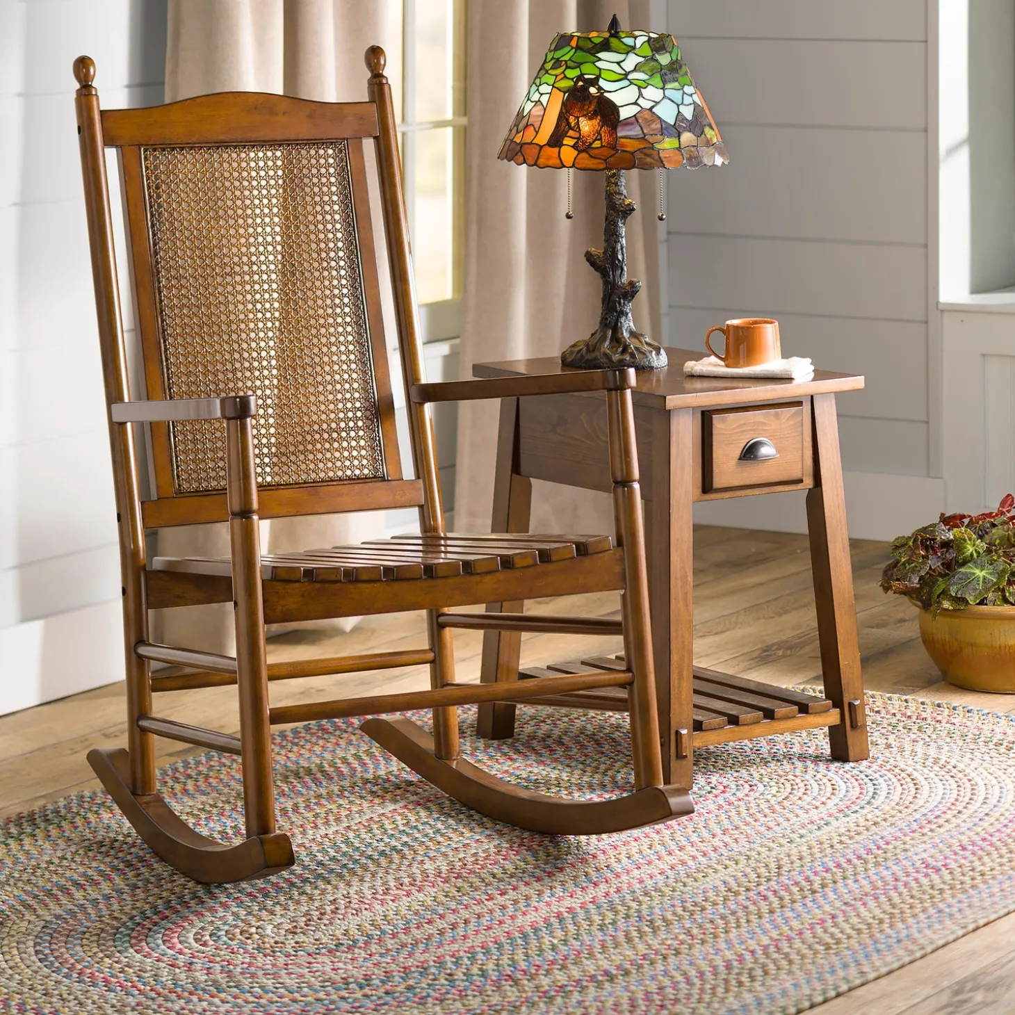 Area Rugs | Runners>Plow & Hearth Afton Mountain Indoor/Outdoor Polypropylene Braided Rug Runner, 2'6" x 8'6"