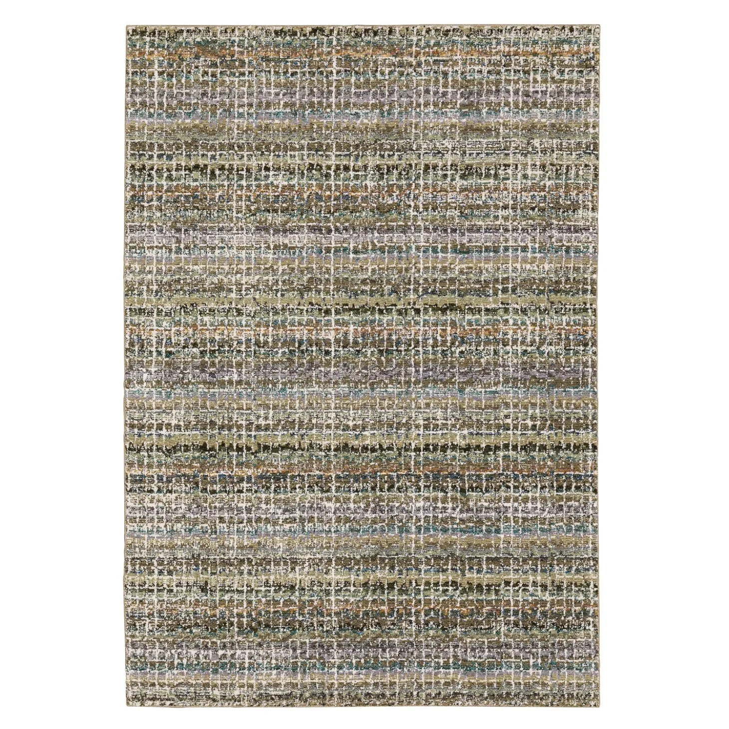 Area Rugs>Plow & Hearth Ashland Colorcast Synthetic Blend Indoor Rug, 1'10" x 3'2"