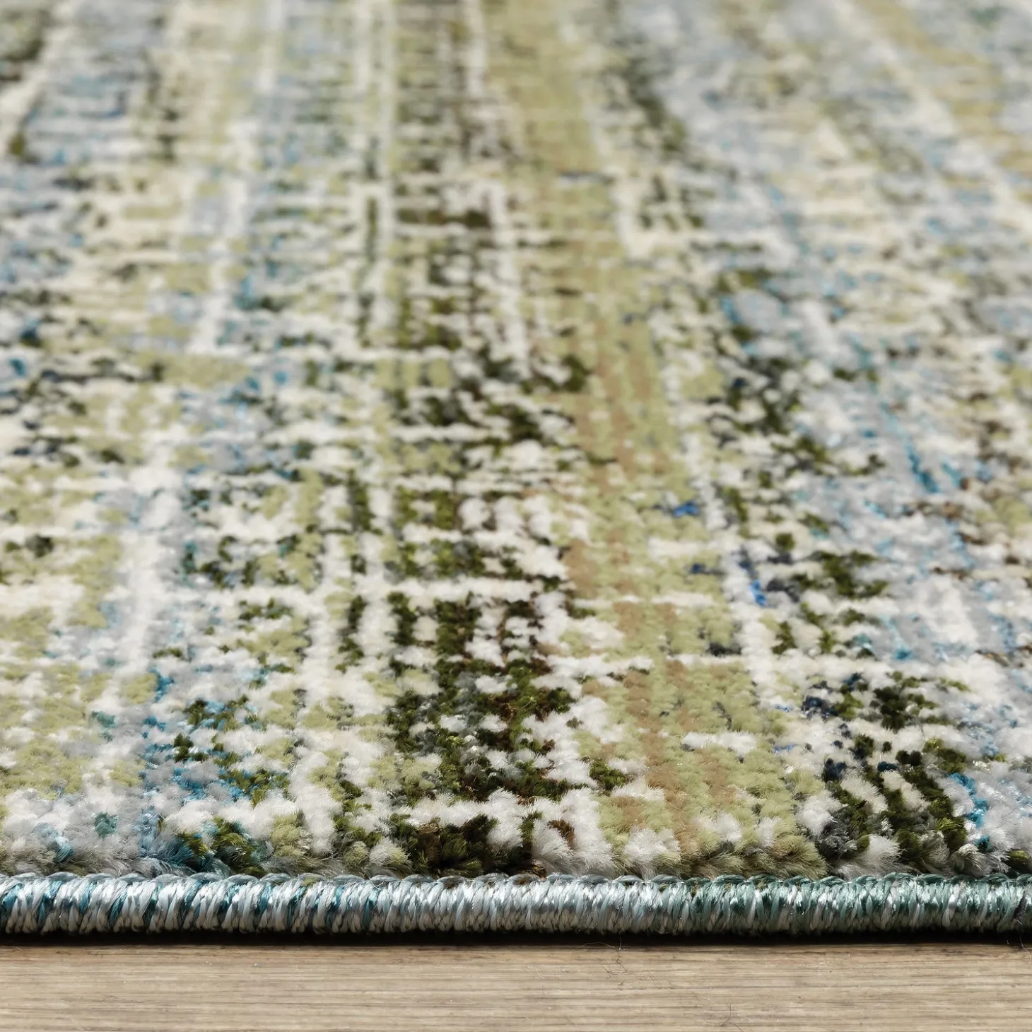 Area Rugs>Plow & Hearth Ashland Colorcast Synthetic Blend Indoor Rug, 3'3" x 5'2"