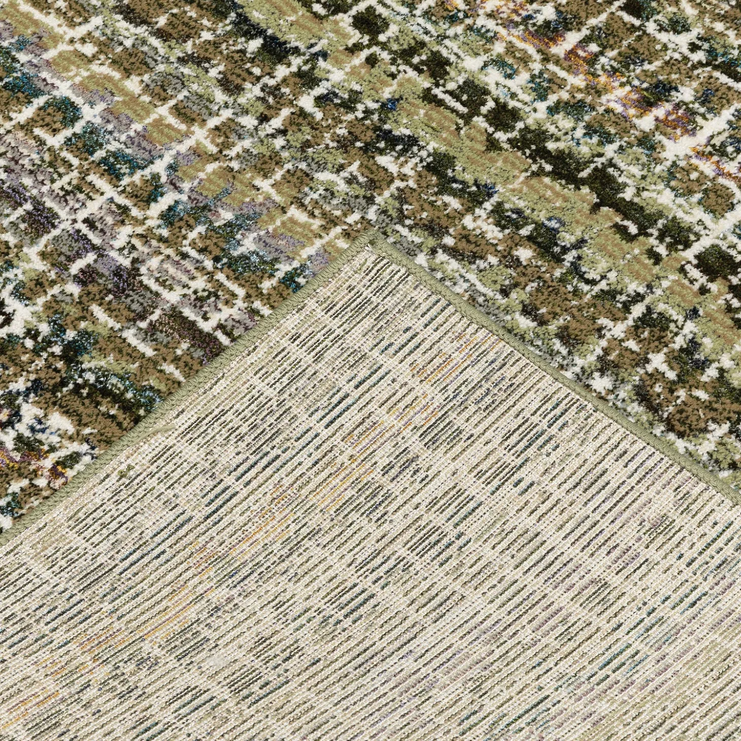 Area Rugs>Plow & Hearth Ashland Colorcast Synthetic Blend Indoor Rug, 3'3" x 5'2"