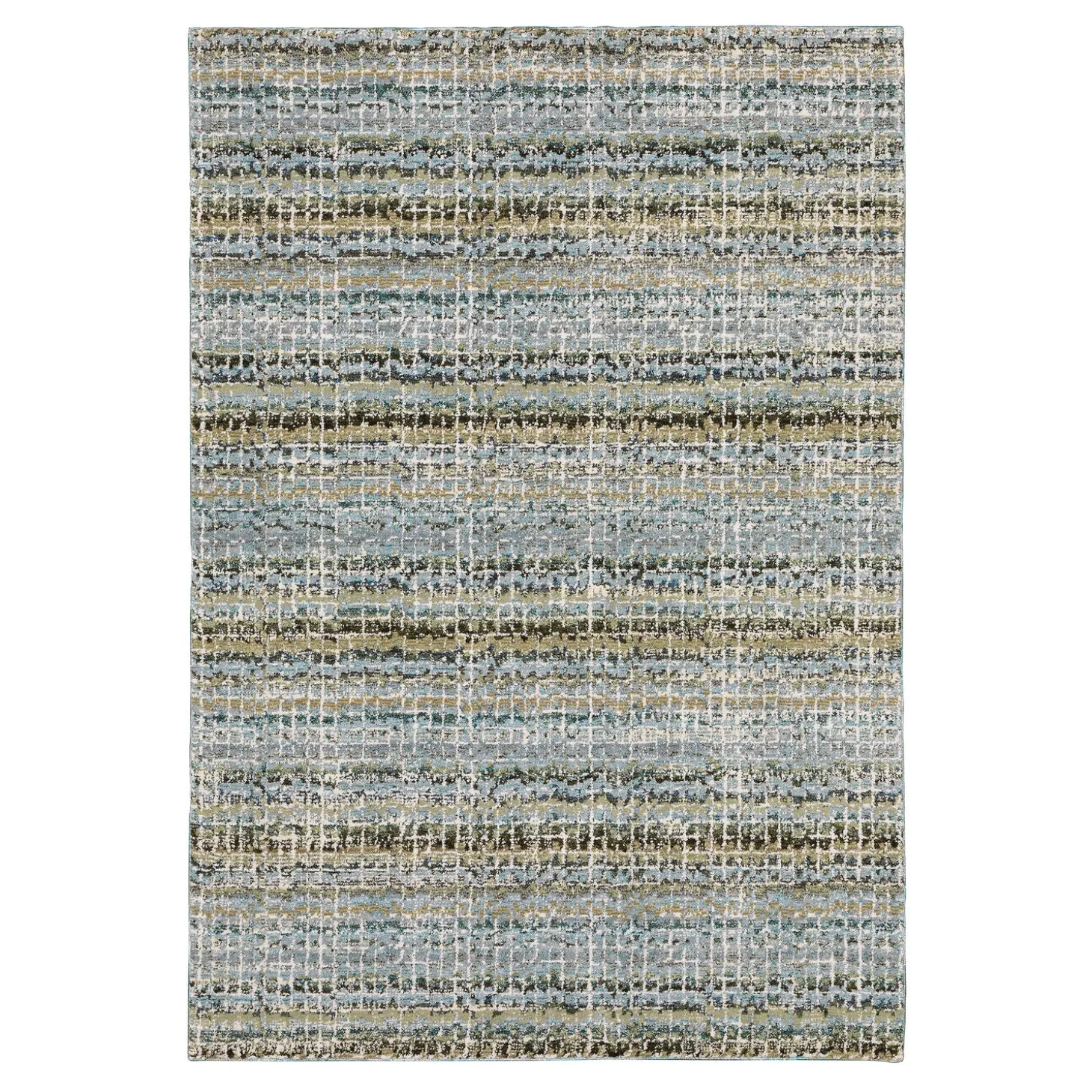 Area Rugs>Plow & Hearth Ashland Colorcast Synthetic Blend Indoor Rug, 3'3" x 5'2"