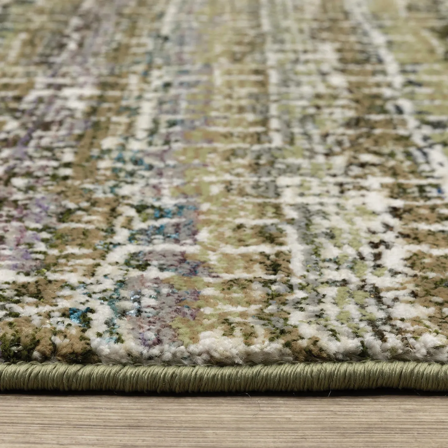 Area Rugs>Plow & Hearth Ashland Colorcast Synthetic Blend Indoor Rug, 3'3" x 5'2"