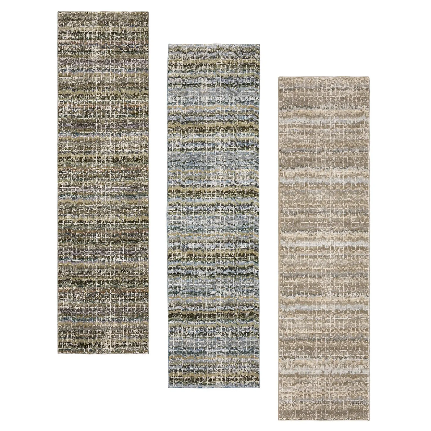 Area Rugs>Plow & Hearth Ashland Colorcast Synthetic Blend Indoor Rug, 3'3" x 5'2"