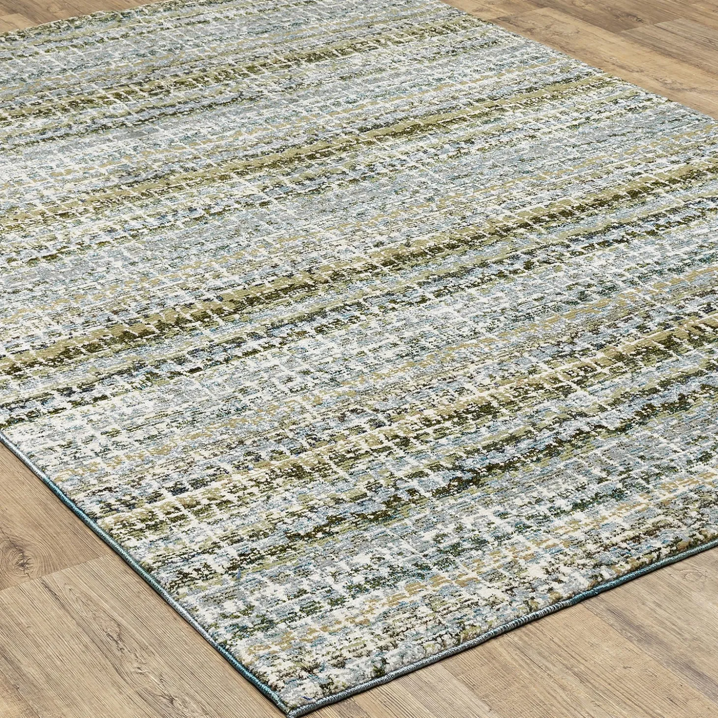 Area Rugs>Plow & Hearth Ashland Colorcast Synthetic Blend Indoor Rug, 3'3" x 5'2"
