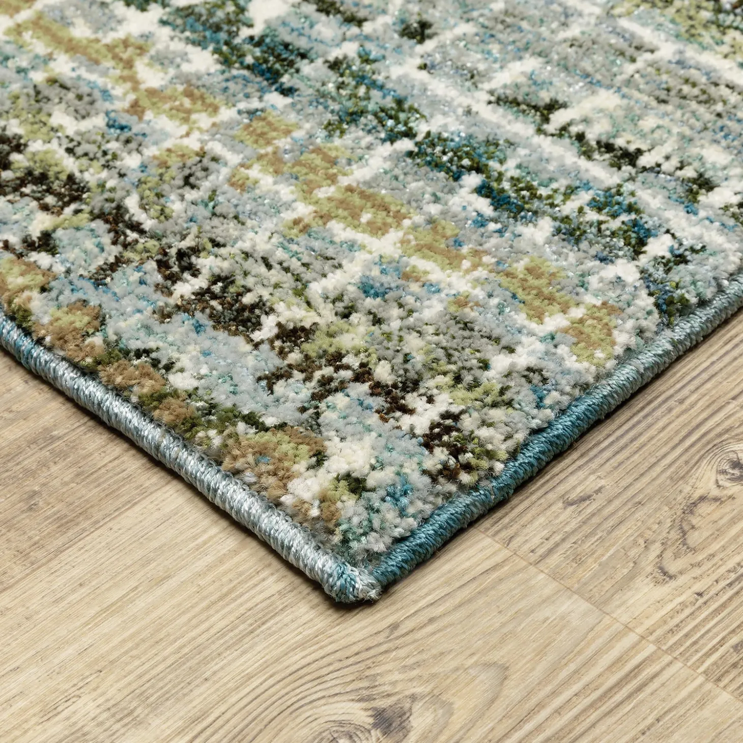 Area Rugs>Plow & Hearth Ashland Colorcast Synthetic Blend Indoor Rug, 3'3" x 5'2"