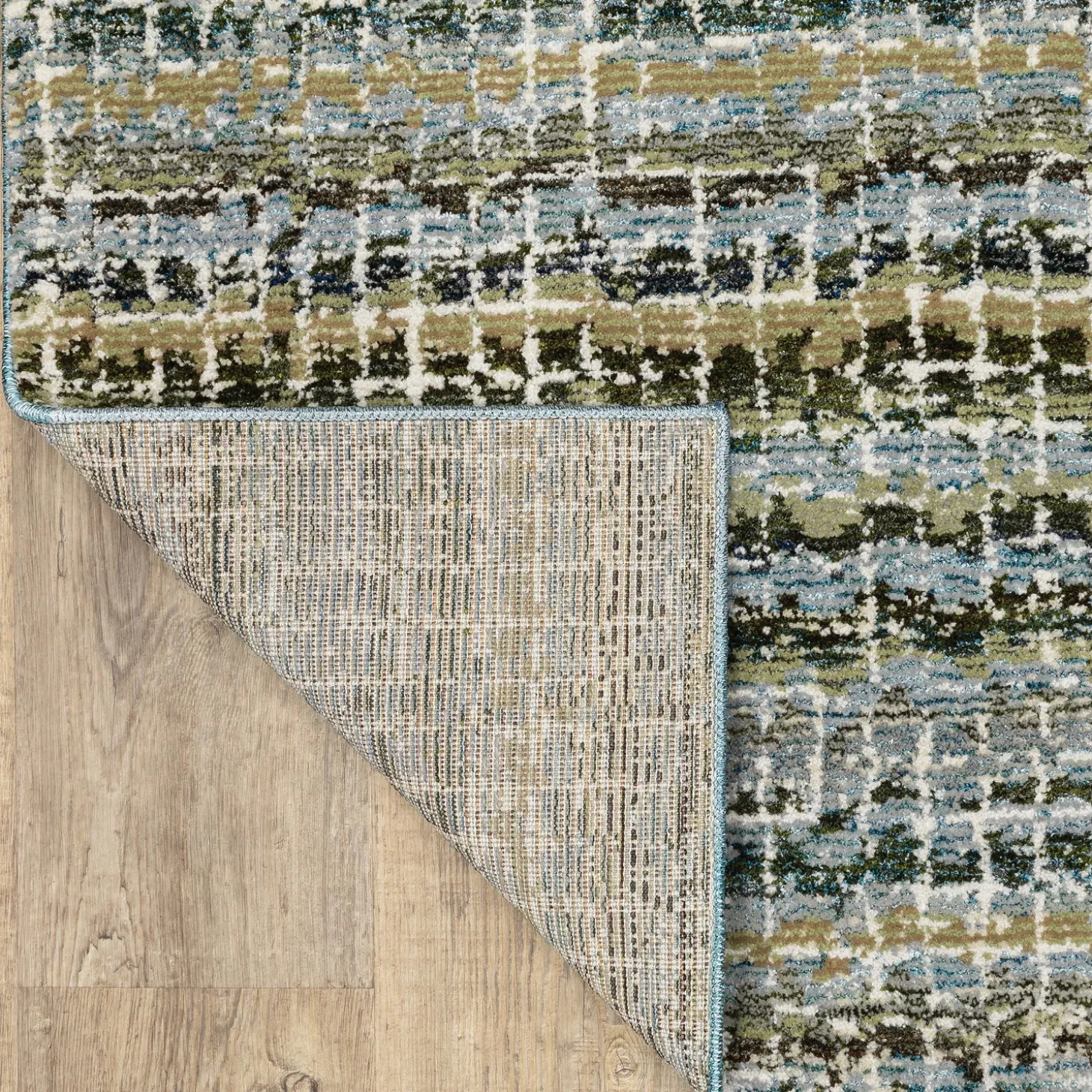 Area Rugs>Plow & Hearth Ashland Colorcast Synthetic Blend Indoor Rug, 3'3" x 5'2"