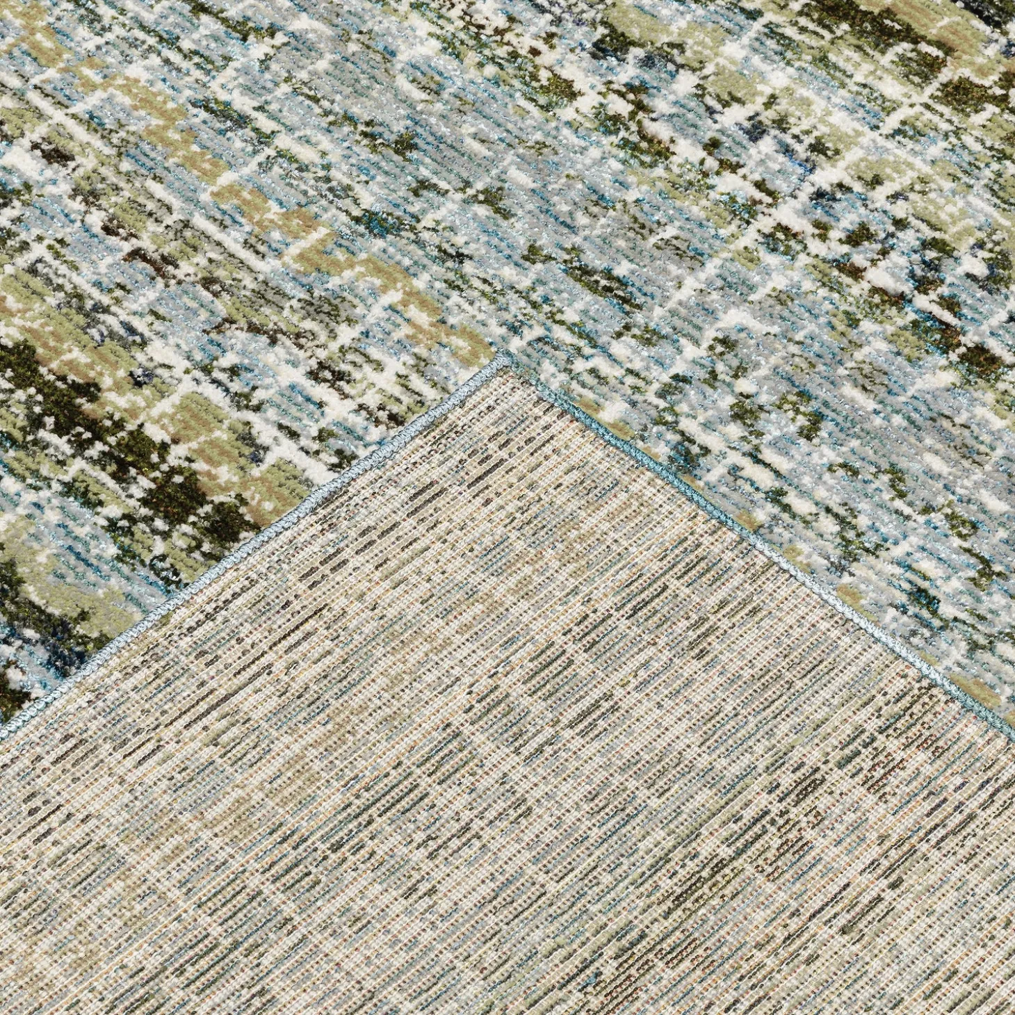 Area Rugs>Plow & Hearth Ashland Colorcast Synthetic Blend Indoor Rug, 3'3" x 5'2"
