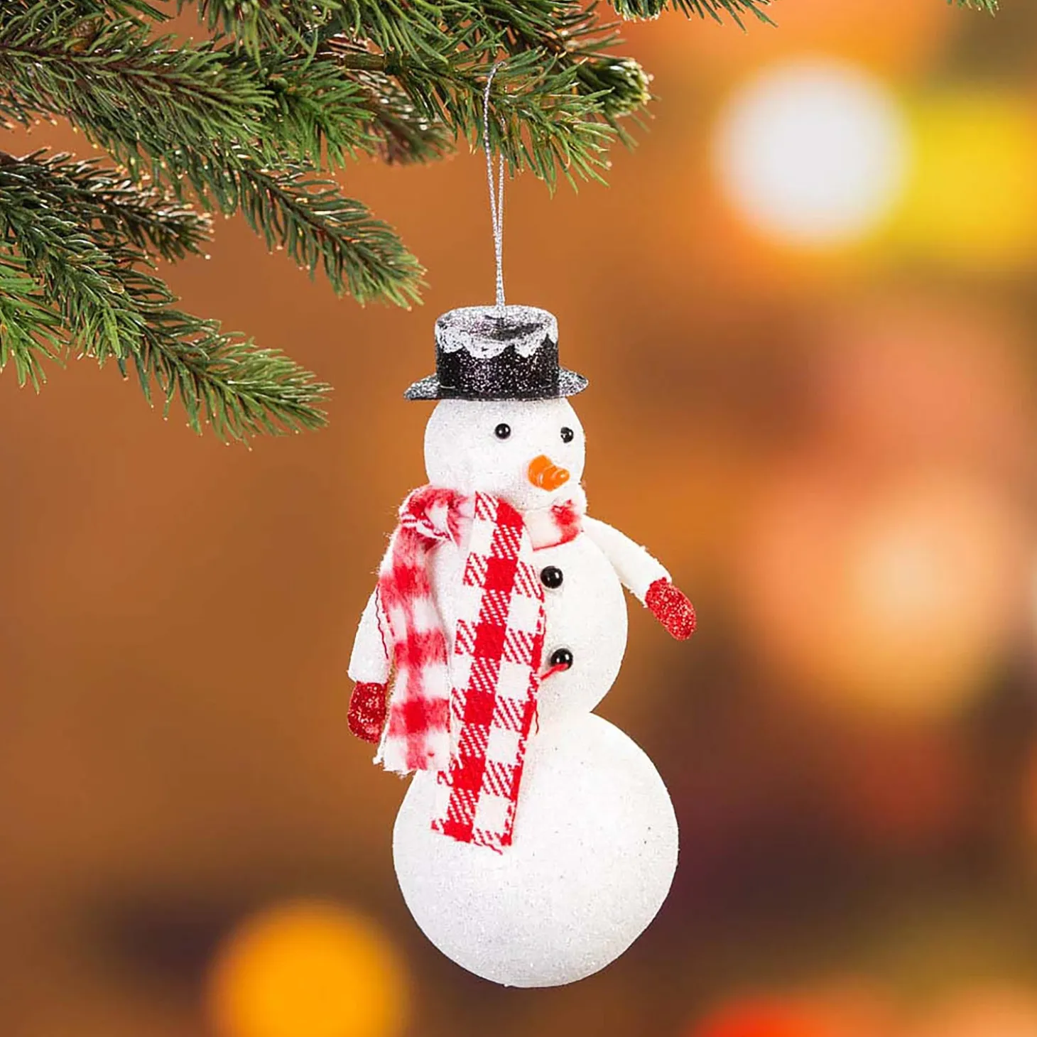 Lighted Trees & Garlands>Plow & Hearth Classic Cardinal Complete Christmas Tree Kit with 250 Lights and 140 Decorations, 7½'H