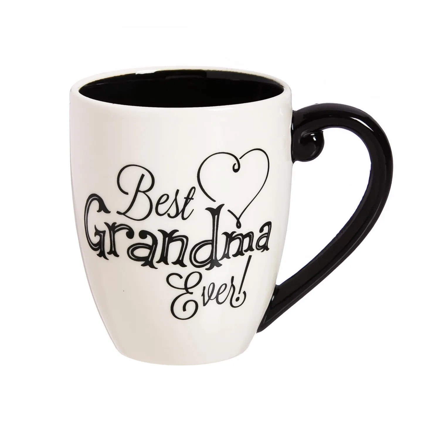 Coffee & Tea Cups>Plow & Hearth Coffee Cup Ceramic Cup O' Java, Best Grandma Ever, 17oz, Gift Box