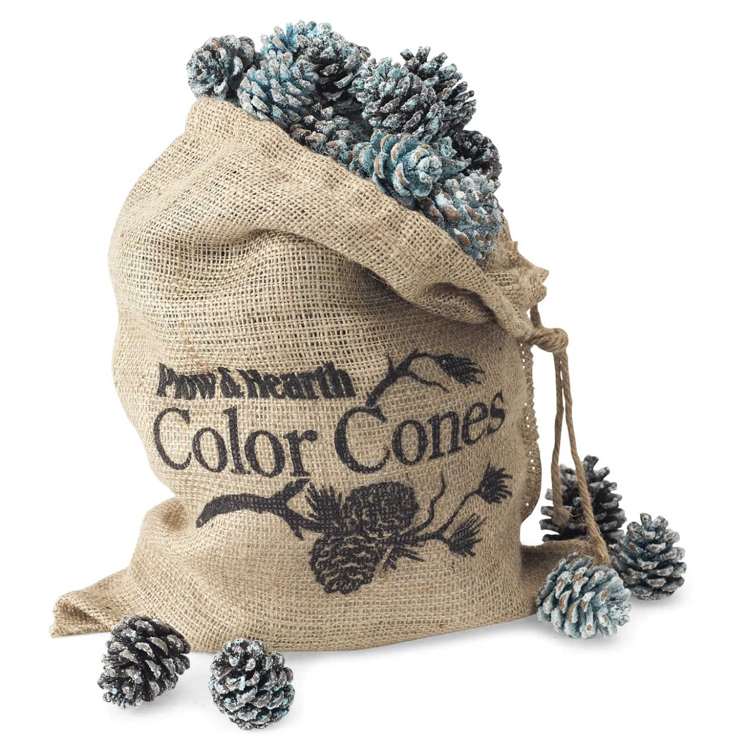 Fire Starters & Fatwood>Plow & Hearth Color-Changing Fireplace Color Cones, 2 lb. Bag