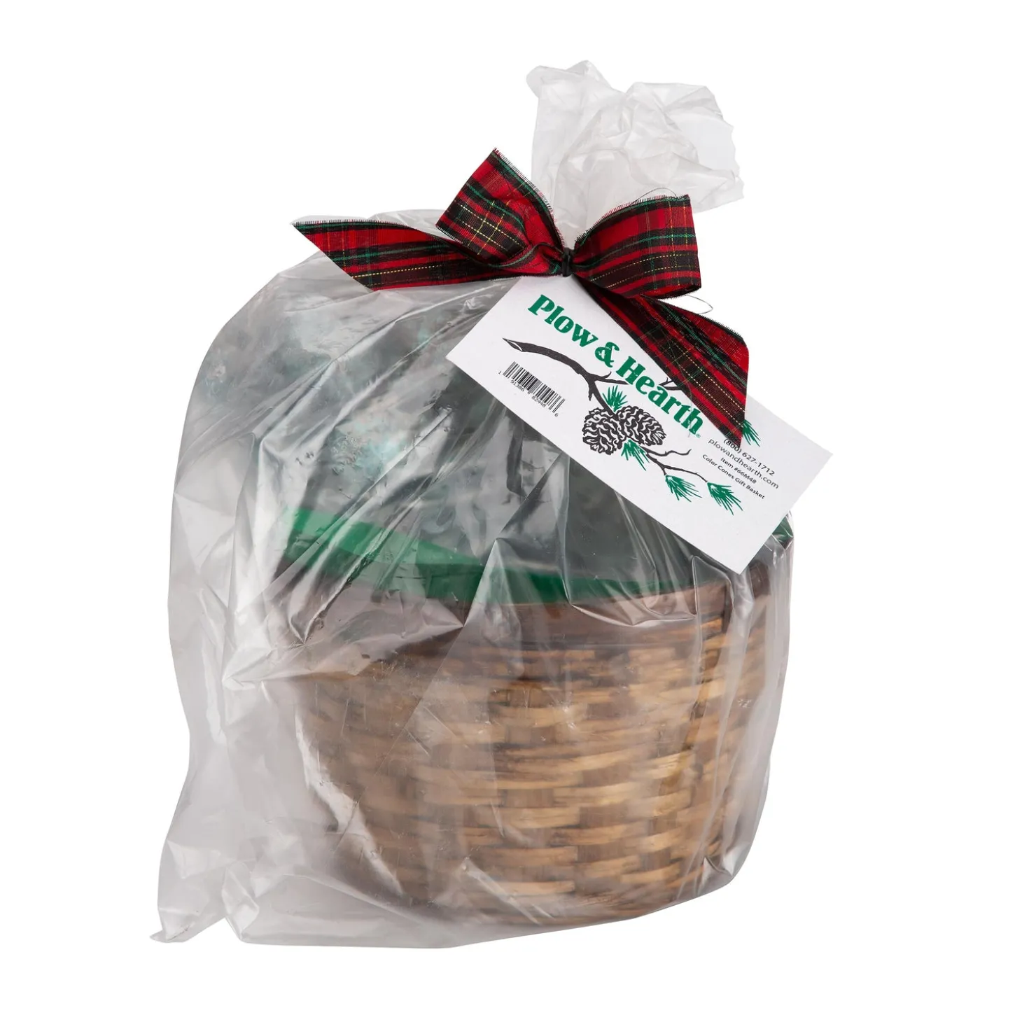 Fire Starters & Fatwood>Plow & Hearth Color-Changing Fireplace Color Cones, 1 lb. in Gift Basket
