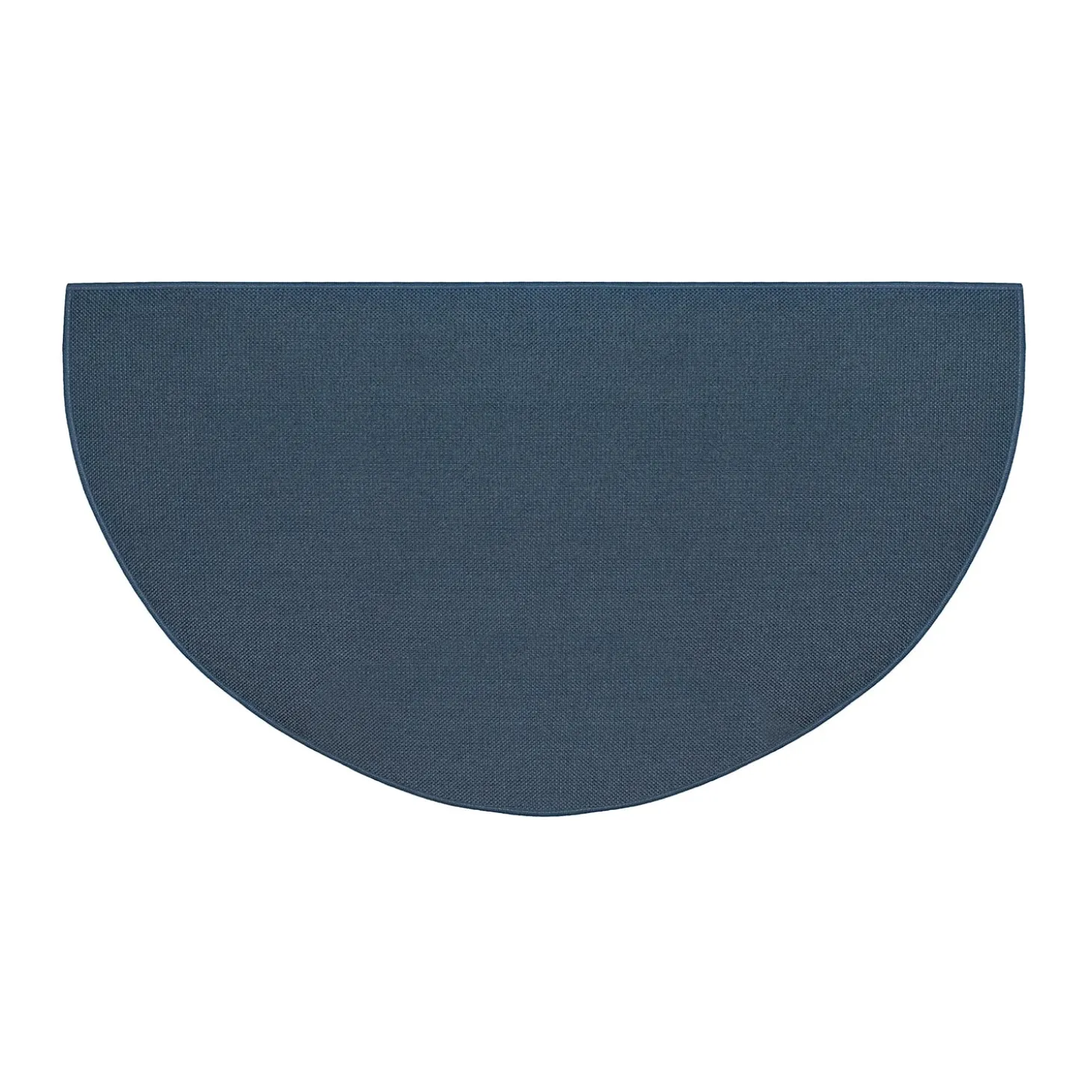 Hearth Rugs | Hearth Rugs>Plow & Hearth Flame Resistant Fiberglass Half Round Hearth Rug, 27" x 48"