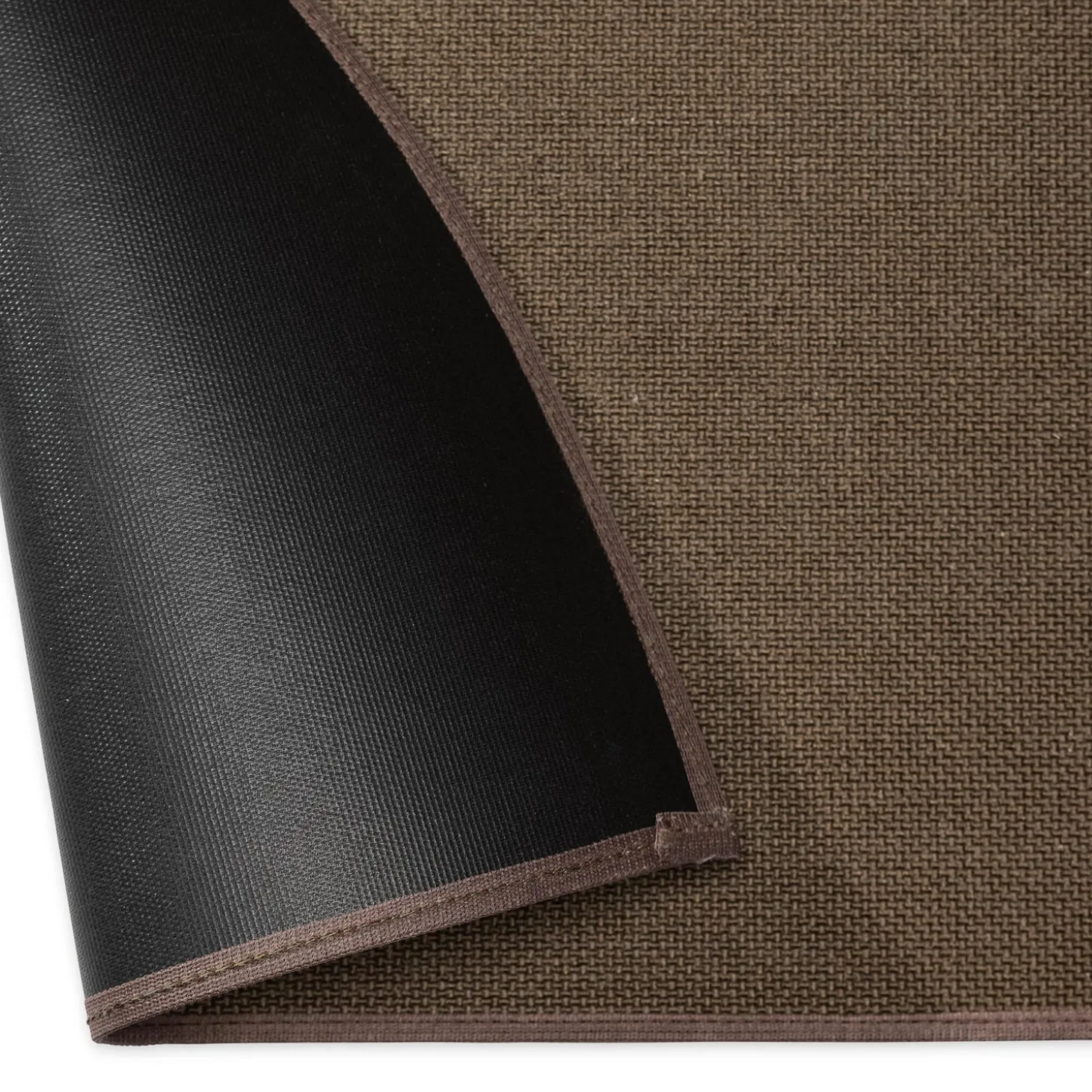 Hearth Rugs | Hearth Rugs>Plow & Hearth Flame Resistant Fiberglass Half Round Hearth Rug, 27" x 48"