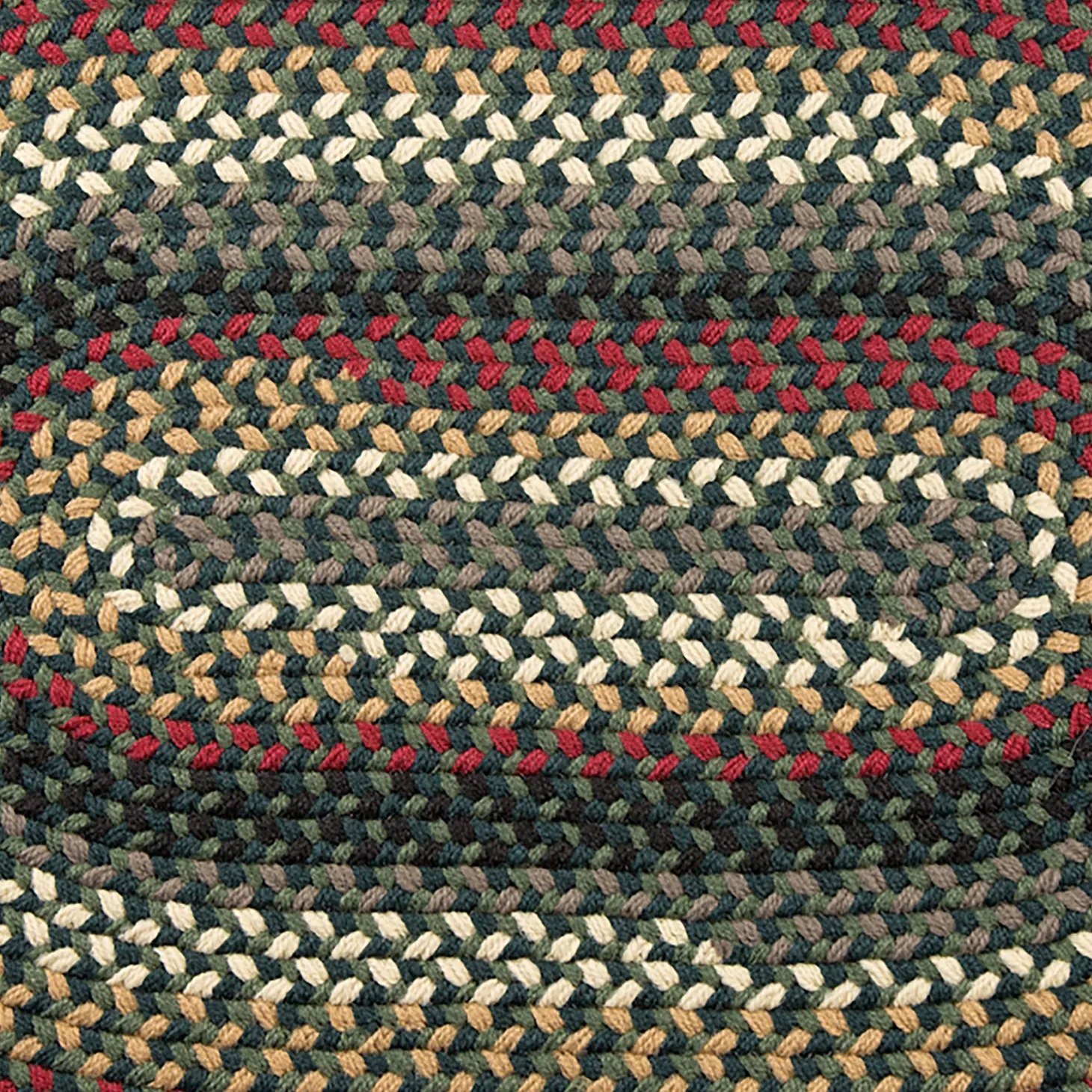 Runners>Plow & Hearth Indoor/Outdoor Braided Polypro Roanoke Runner, 2'6" x 8'6"