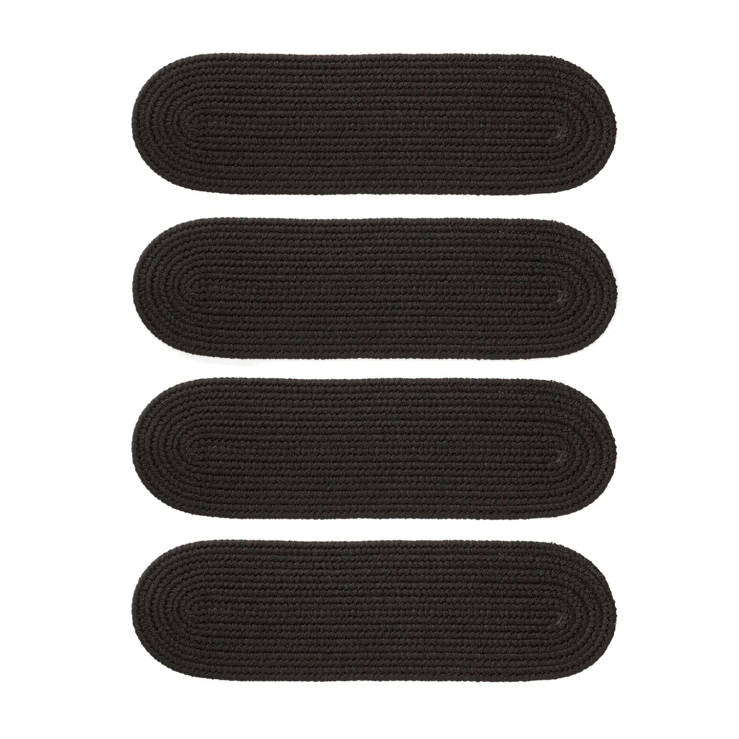 Stair Treads | Braided Rugs>Plow & Hearth Indoor/Outdoor Braided Polypro Roanoke Stair Treads, Set of 4