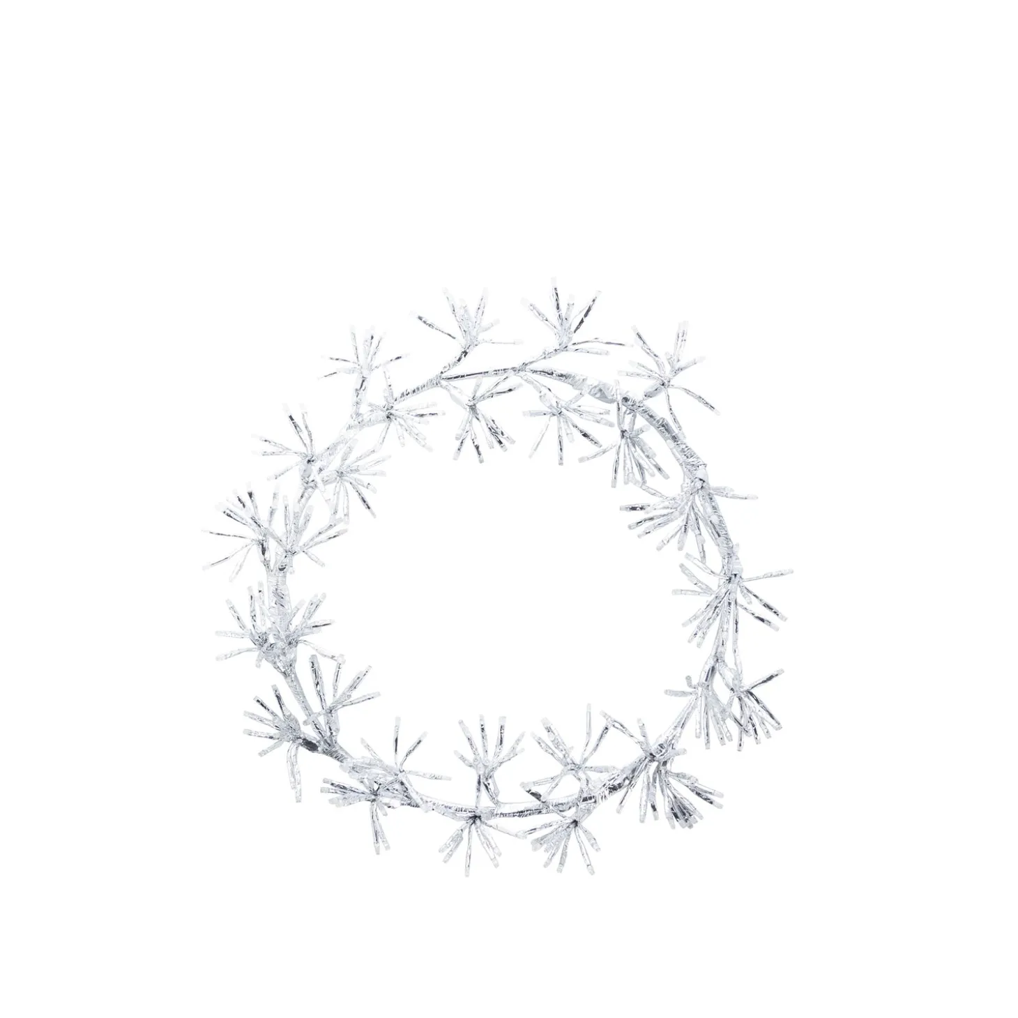 Wreaths | Lighted Accents>Plow & Hearth Indoor/Outdoor Electric Lighted Wreath Holiday Decoration