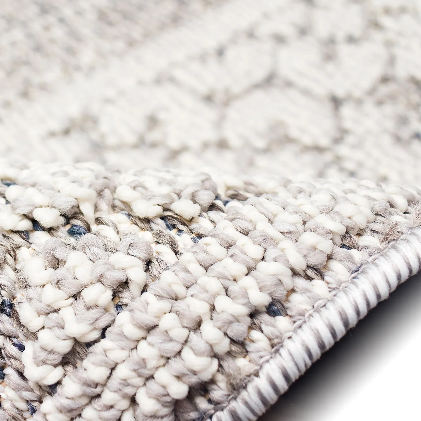Area Rugs>Plow & Hearth Indoor/Outdoor Kitty Hawk Border Rug, 6'9" x 9'4"