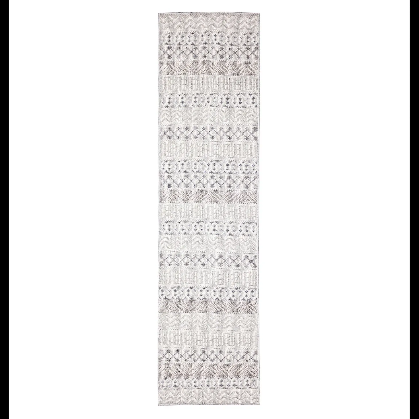Area Rugs>Plow & Hearth Indoor/Outdoor Kitty Hawk Striped Rug, 5'3" x 7'3"