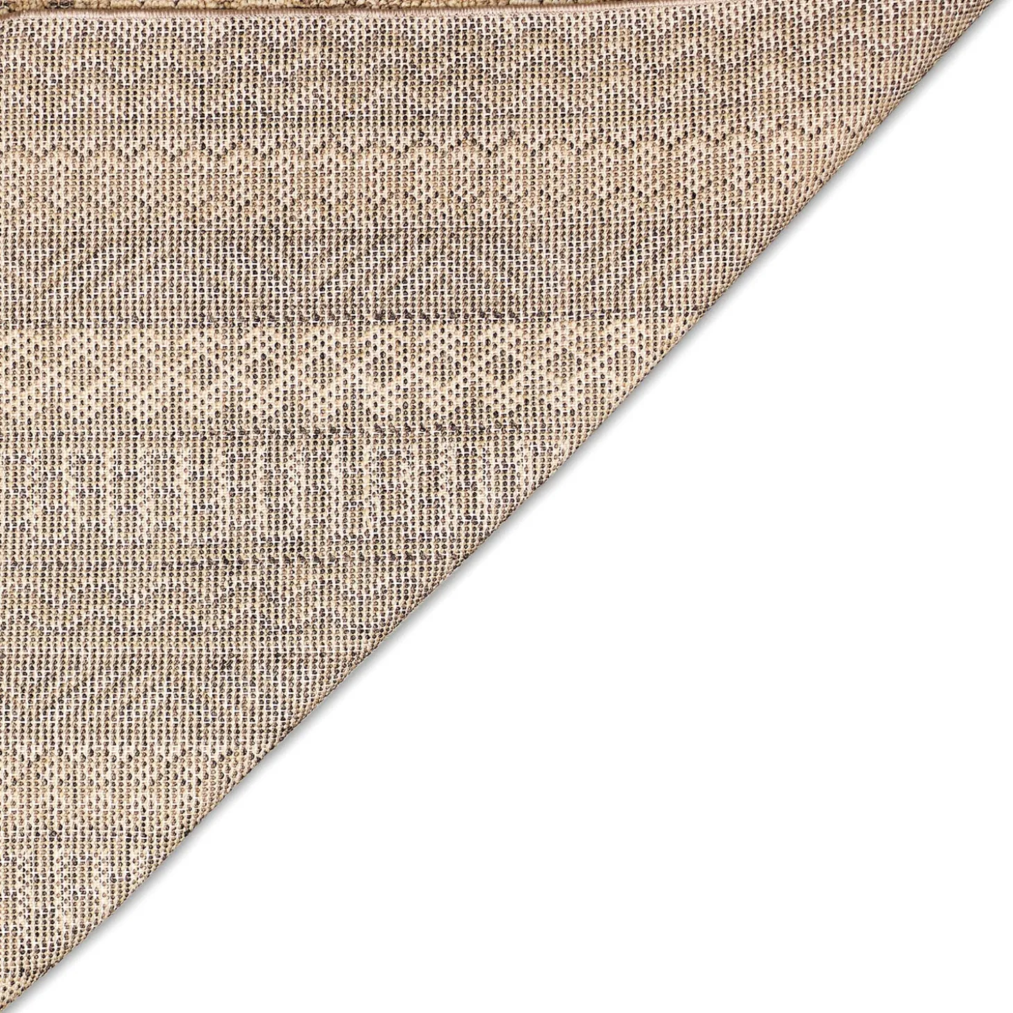 Area Rugs>Plow & Hearth Indoor/Outdoor Kitty Hawk Striped Rug, 6'6" x 9'4" Silver