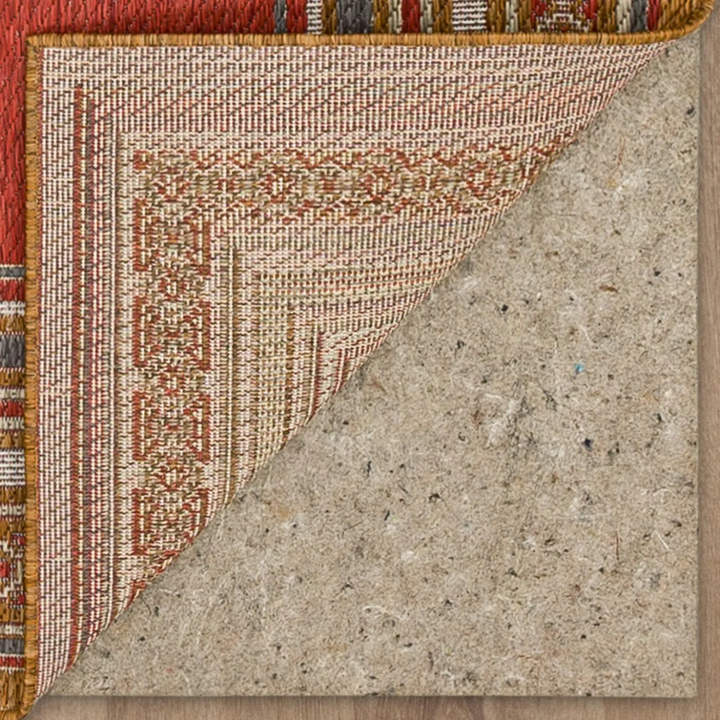 Area Rugs>Plow & Hearth Indoor/Outdoor La Grange Border Polypropylene Rug, 10' x 13'