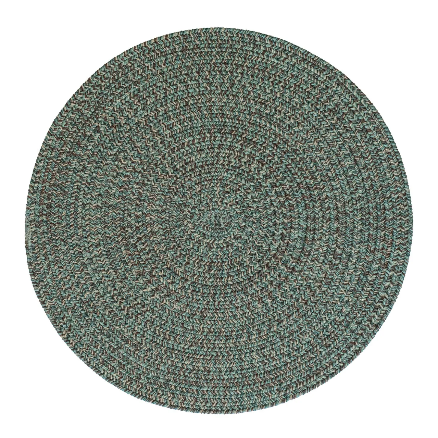 Area Rugs>Plow & Hearth Indoor/Outdoor Oval Pine Creek Braided Polypropylene Rug, 2' x 3'