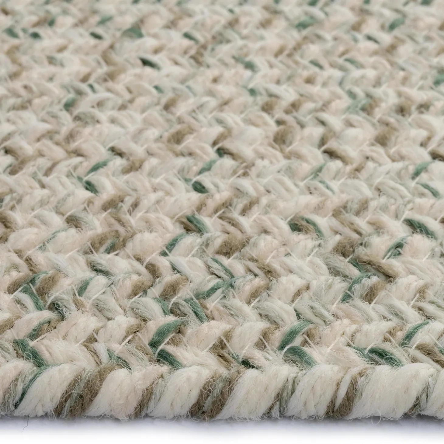 Area Rugs>Plow & Hearth Indoor/Outdoor Oval Pine Creek Braided Polypropylene Rug, 2'7" x 9' Runner