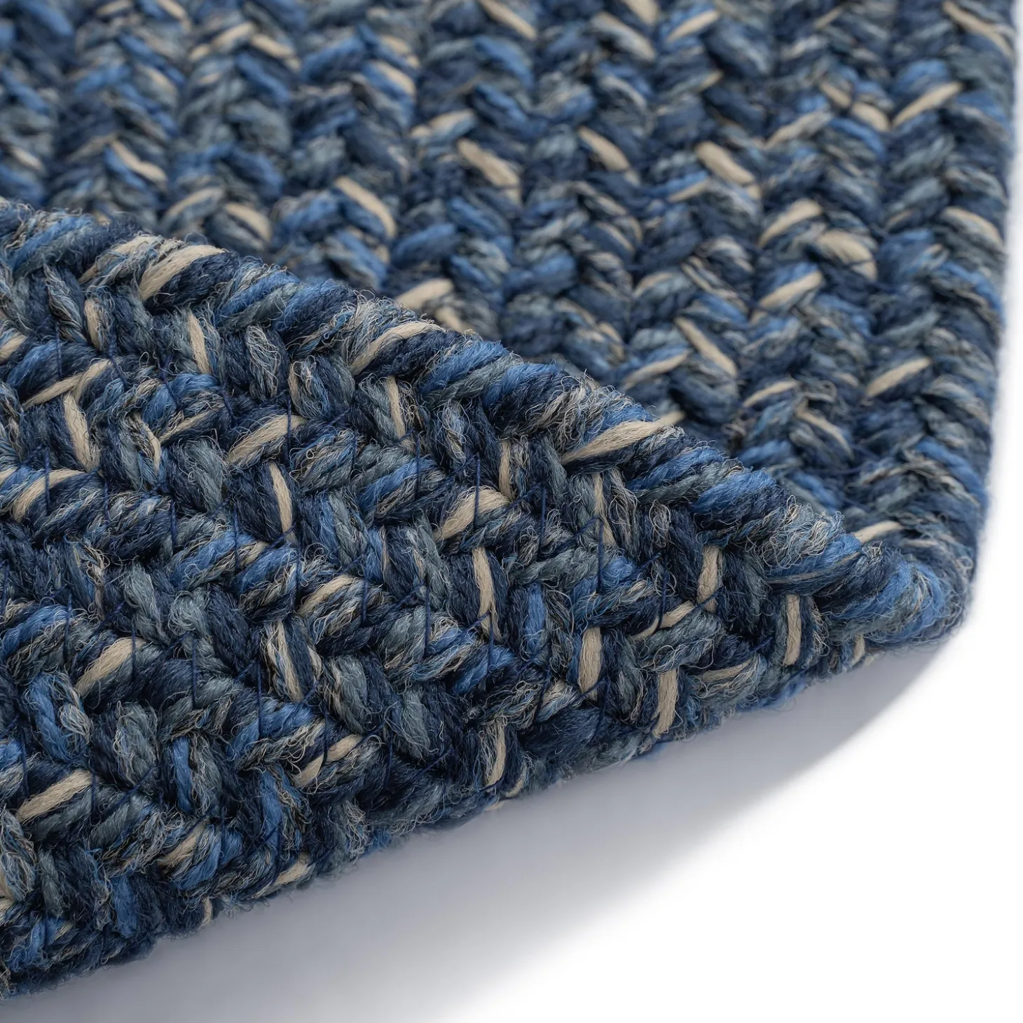 Area Rugs>Plow & Hearth Indoor/Outdoor Oval Pine Creek Braided Polypropylene Rug, 2'7" x 9' Runner