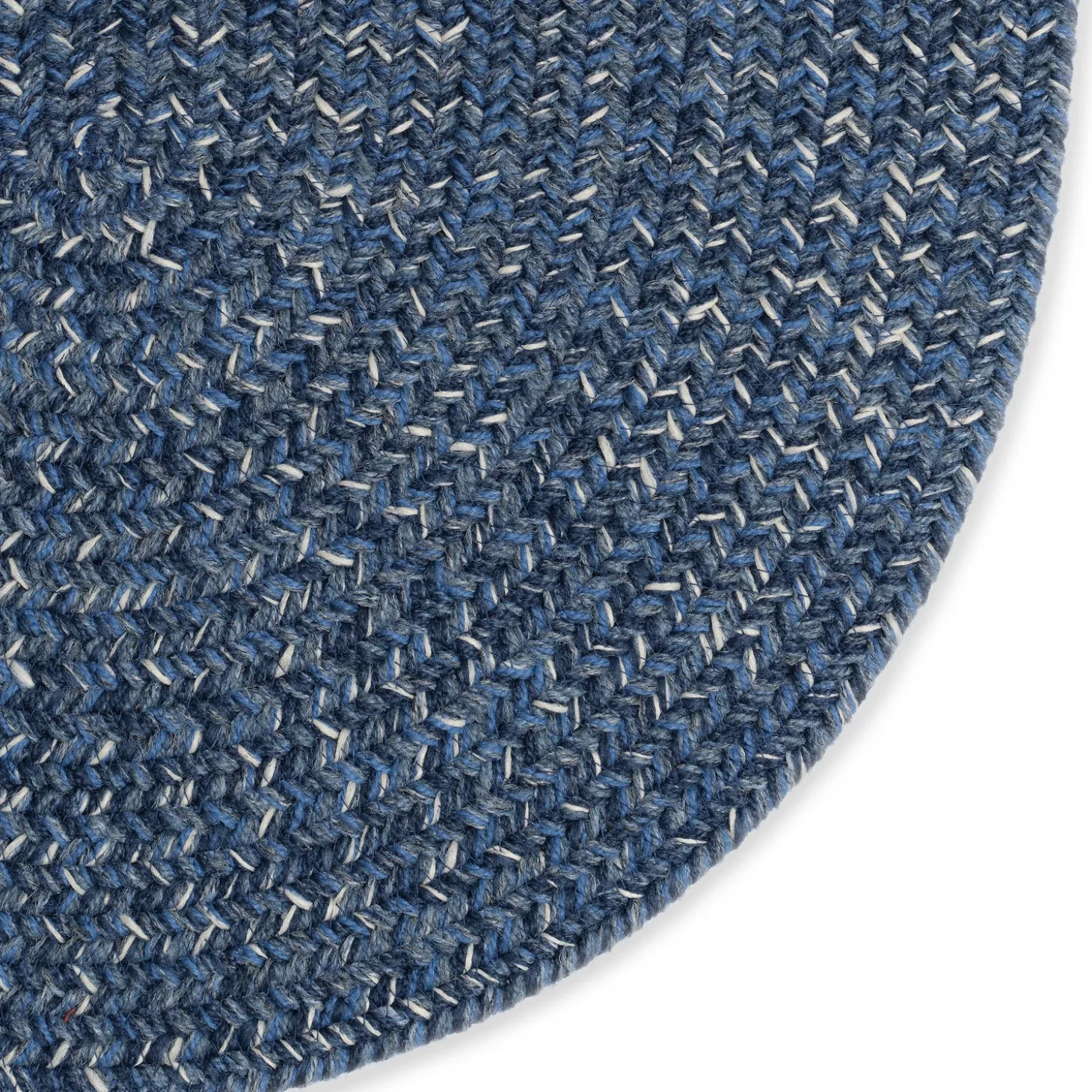 Area Rugs>Plow & Hearth Indoor/Outdoor Oval Pine Creek Braided Polypropylene Rug, 2'7" x 9' Runner