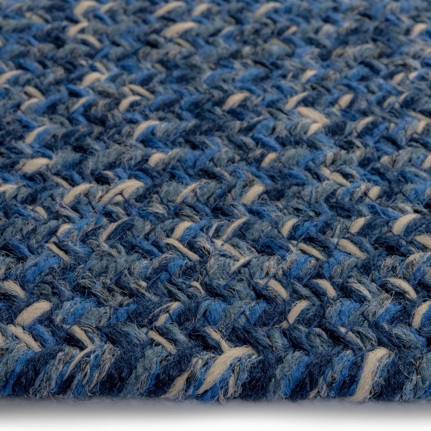 Area Rugs>Plow & Hearth Indoor/Outdoor Oval Pine Creek Braided Polypropylene Rug, 2'7" x 9' Runner