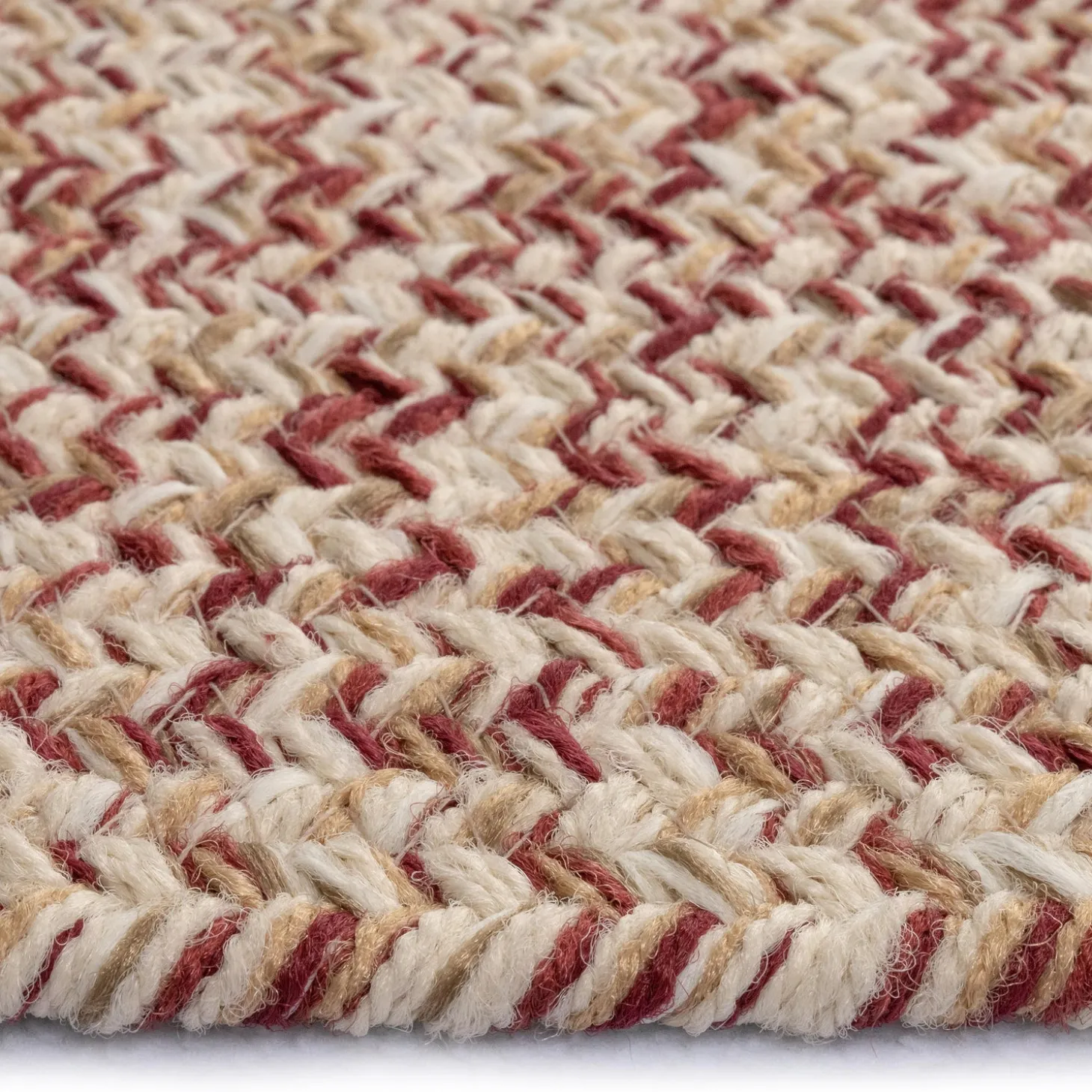 Area Rugs>Plow & Hearth Indoor/Outdoor Oval Pine Creek Braided Polypropylene Rug, 2'7" x 9' Runner