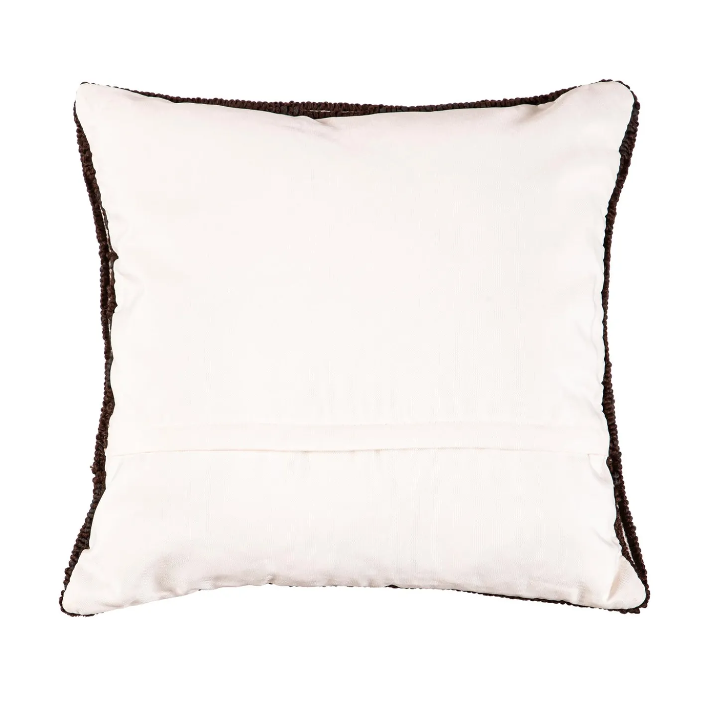 Throws & Blankets>Plow & Hearth Indoor/Outdoor Owl Hooked Polypropylene Throw Pillow, 18" x 18"