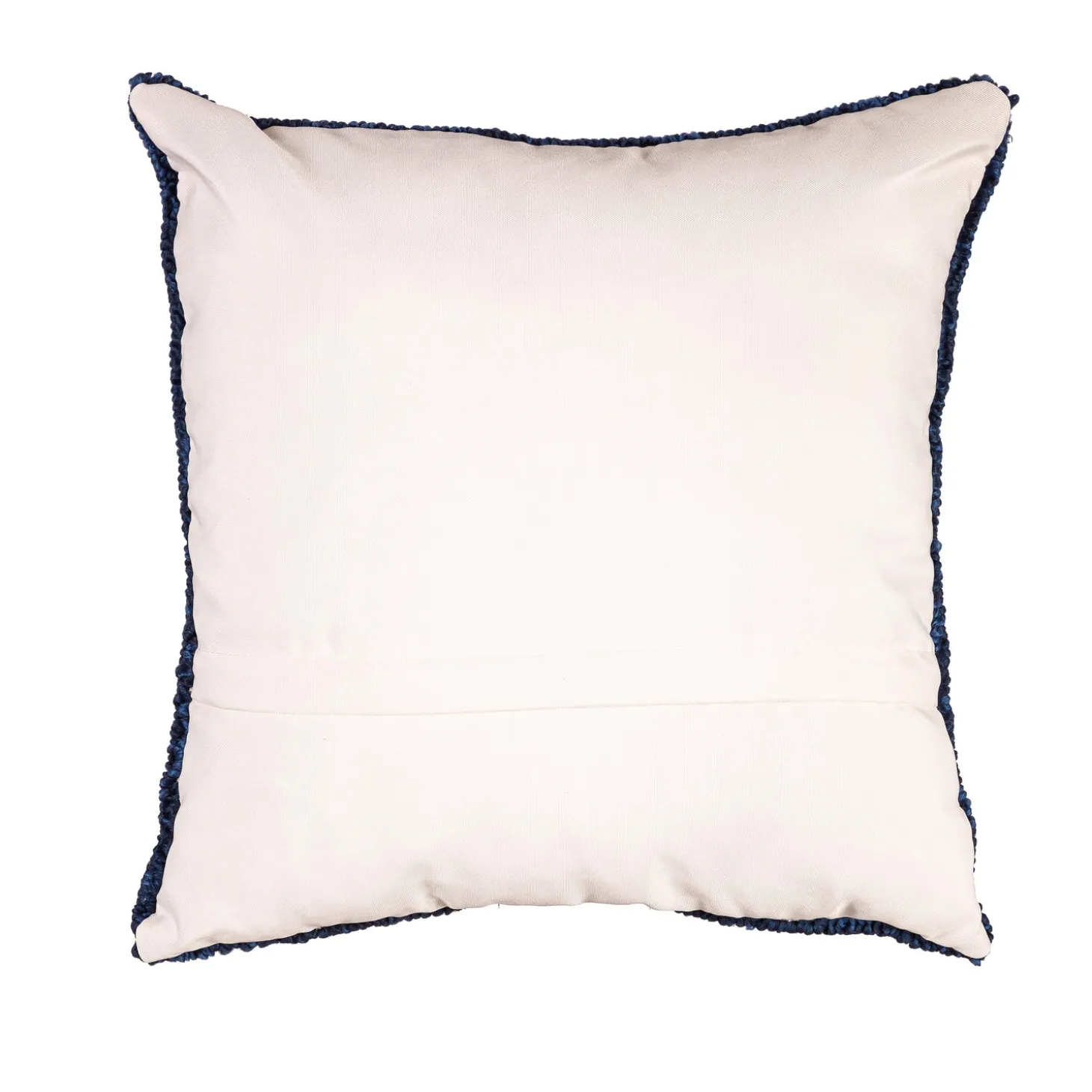 Outdoor Throw Pillows | Decorative Pillows>Plow & Hearth Indoor/Outdoor Palermo Floral Hooked Polypropylene Throw Pillow