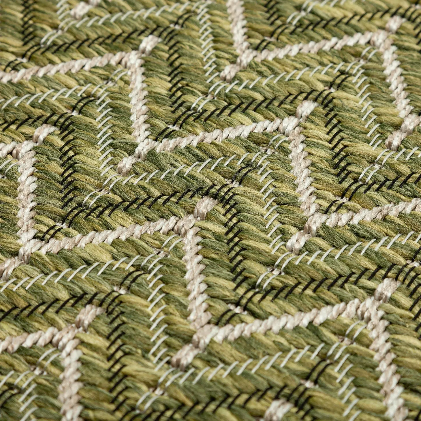 Area Rugs>Plow & Hearth Indoor/Outdoor Santa Anna Chevron Rug, 20" x 30"