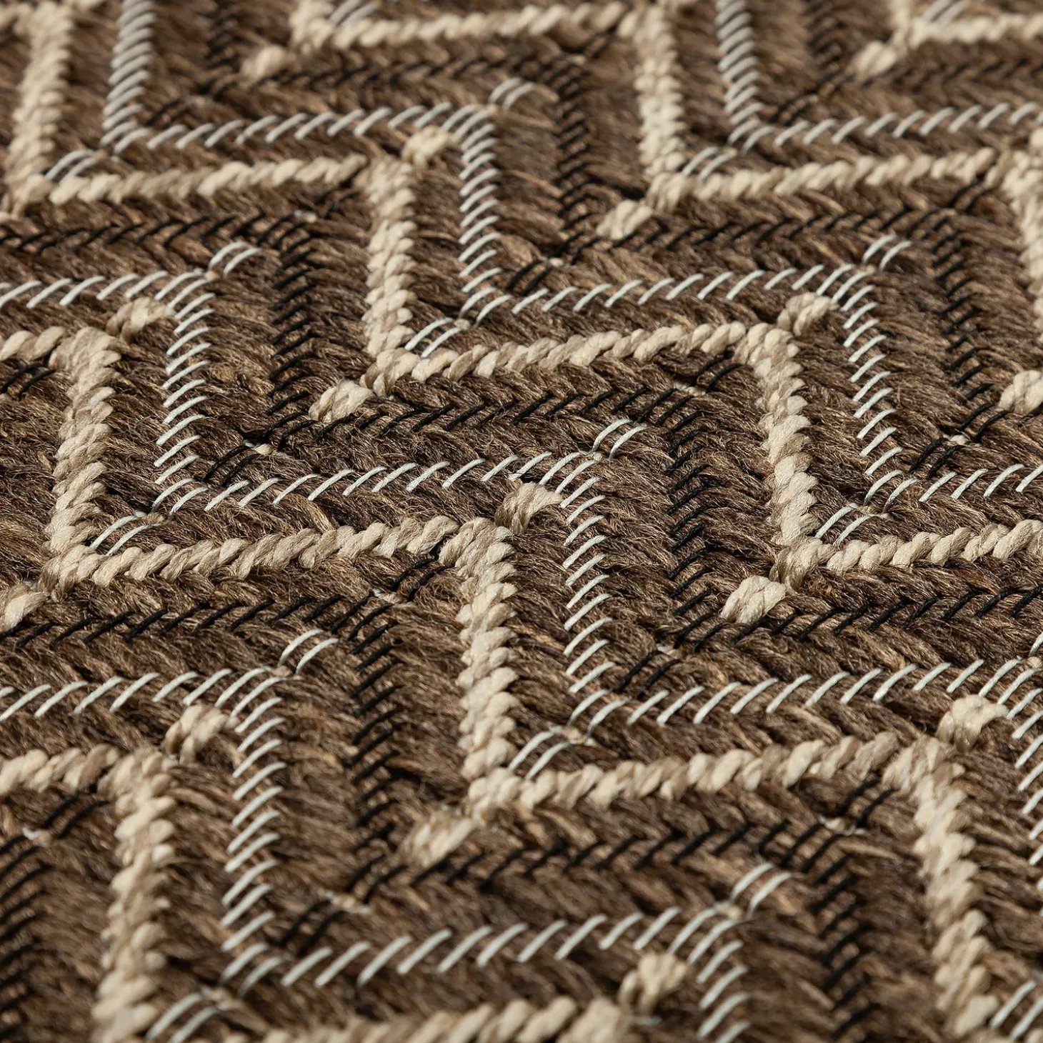 Area Rugs>Plow & Hearth Indoor/Outdoor Santa Anna Chevron Rug, 20" x 30"