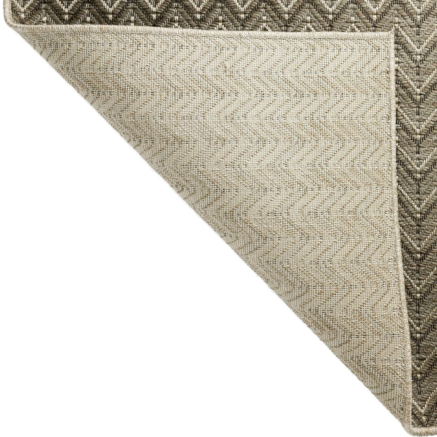 Area Rugs>Plow & Hearth Indoor/Outdoor Santa Anna Chevron Rug, 20" x 30"