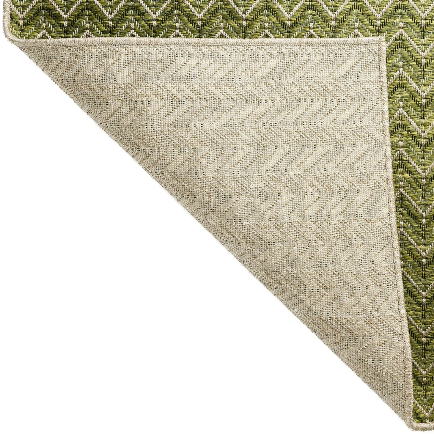 Area Rugs>Plow & Hearth Indoor/Outdoor Santa Anna Chevron Rug, 20" x 30"