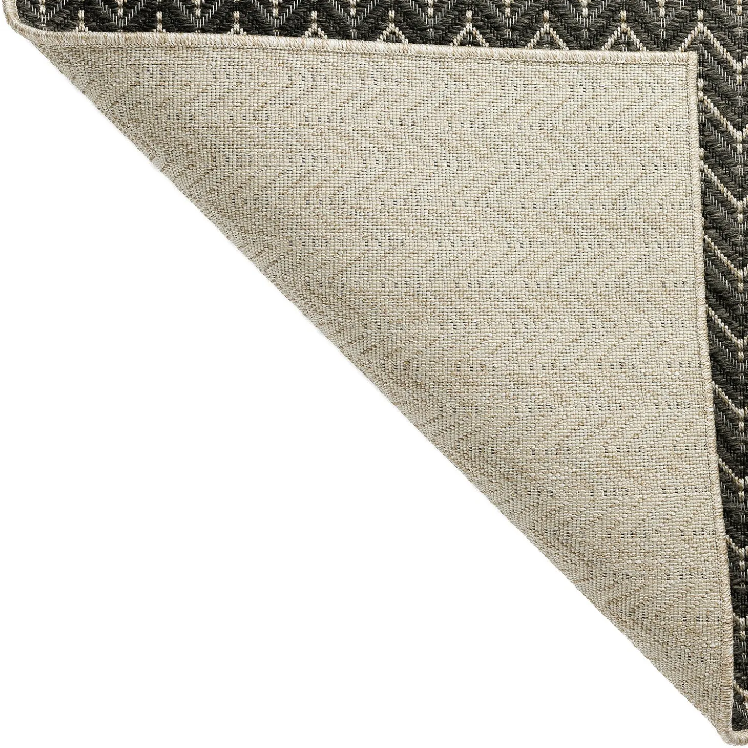 Area Rugs>Plow & Hearth Indoor/Outdoor Santa Anna Chevron Rug, 20" x 30"