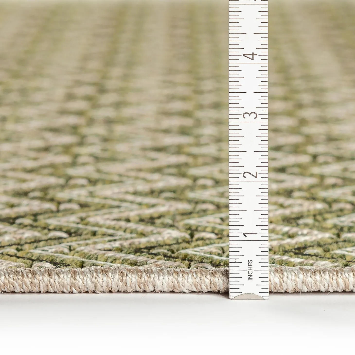 Area Rugs>Plow & Hearth Indoor/Outdoor Santa Anna Chevron Rug, 20" x 30"