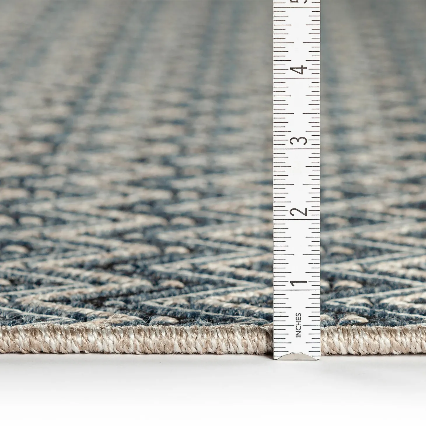 Area Rugs>Plow & Hearth Indoor/Outdoor Santa Anna Chevron Rug, 20" x 30"