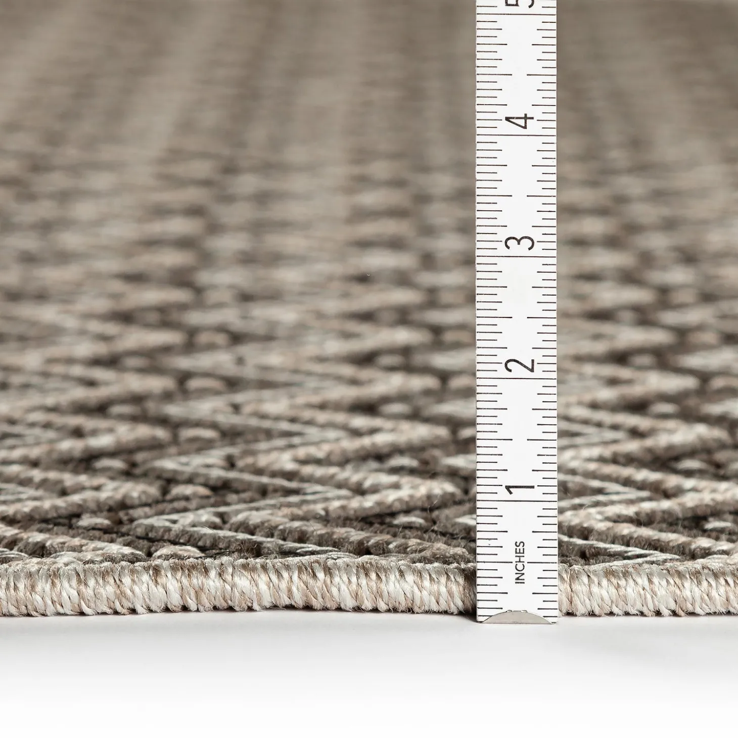 Area Rugs>Plow & Hearth Indoor/Outdoor Santa Anna Chevron Rug, 20" x 30"
