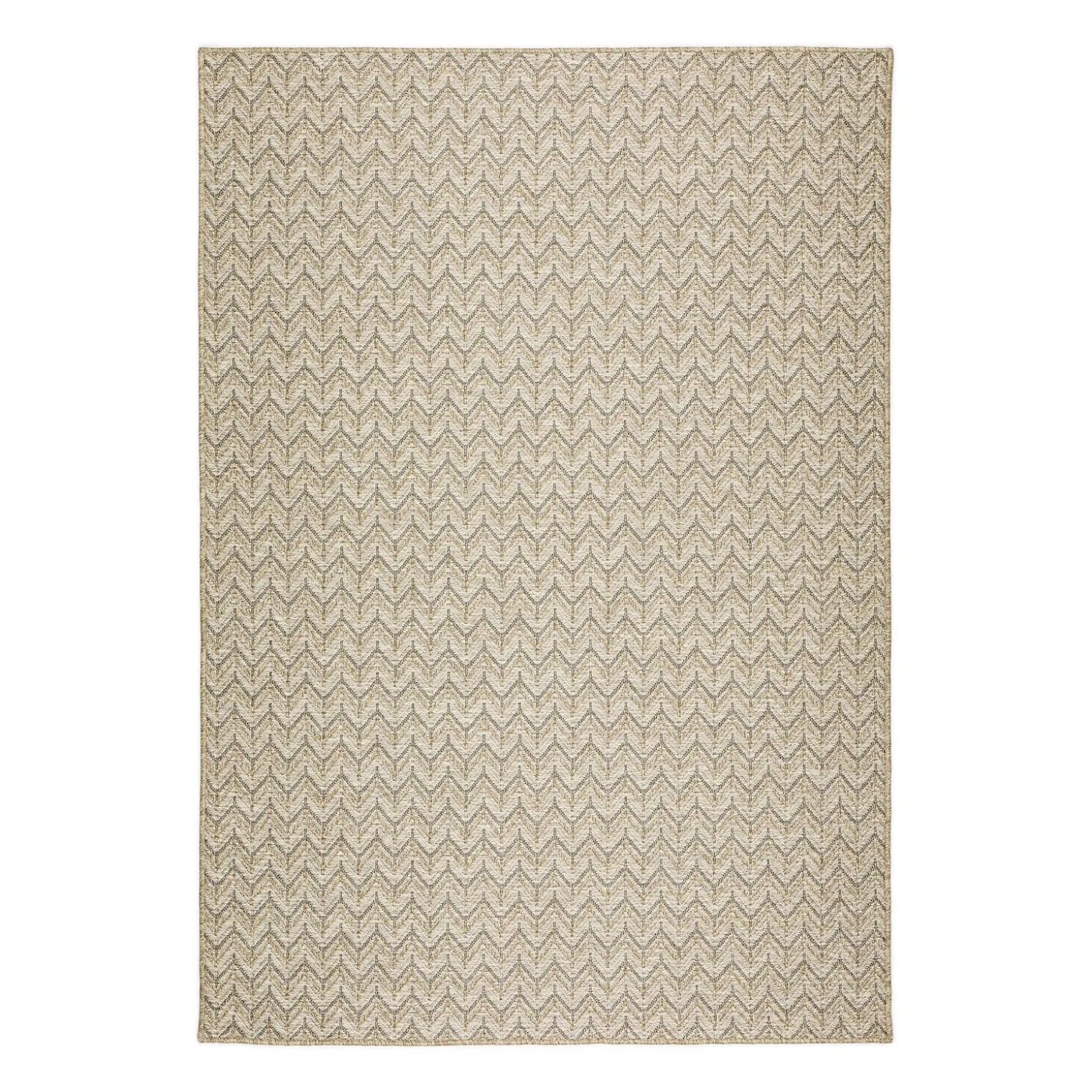 Area Rugs>Plow & Hearth Indoor/Outdoor Santa Anna Chevron Rug, 20" x 30"