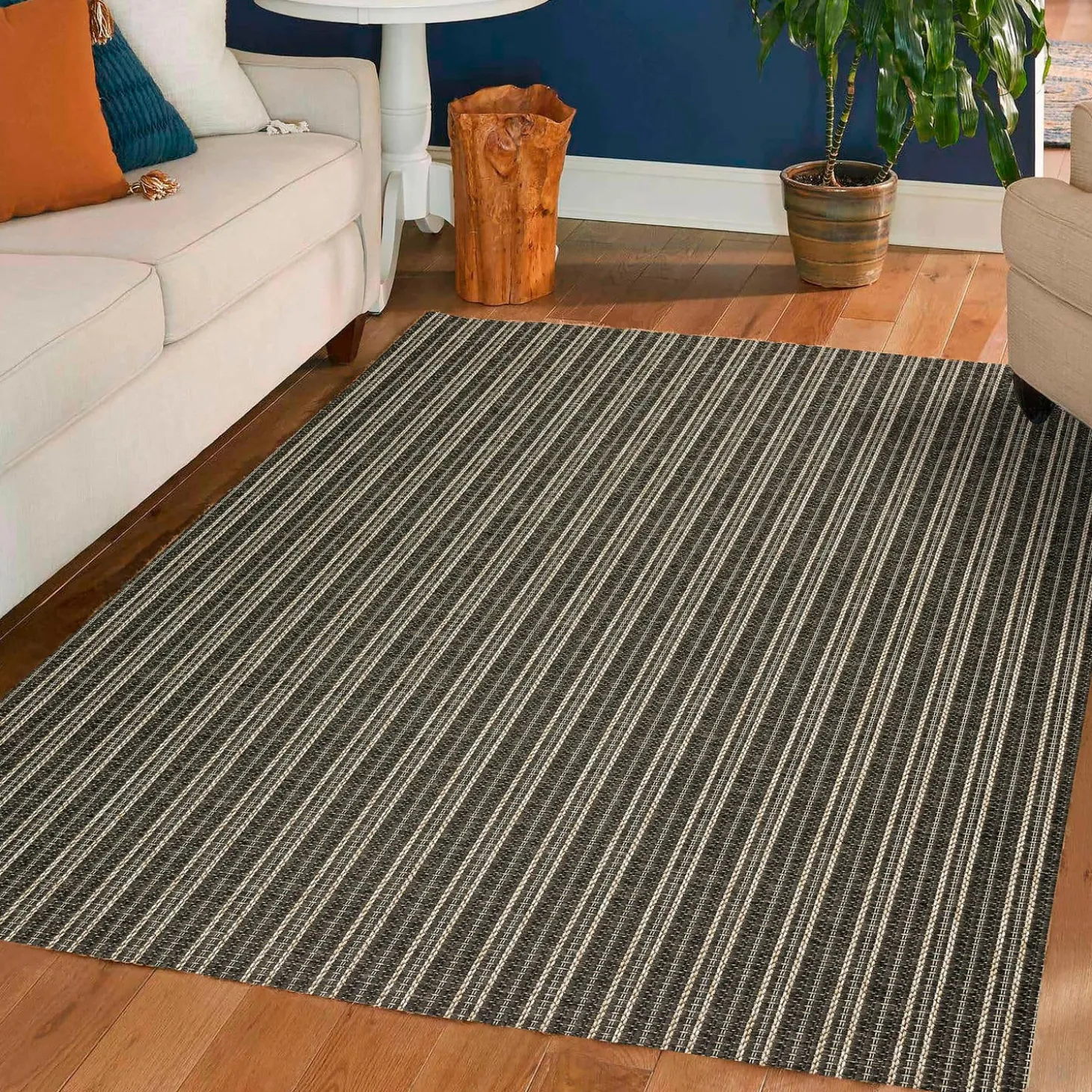 Area Rugs>Plow & Hearth Indoor/Outdoor Santa Anna Chevron Rug, 2'3" x 7'5" Runner