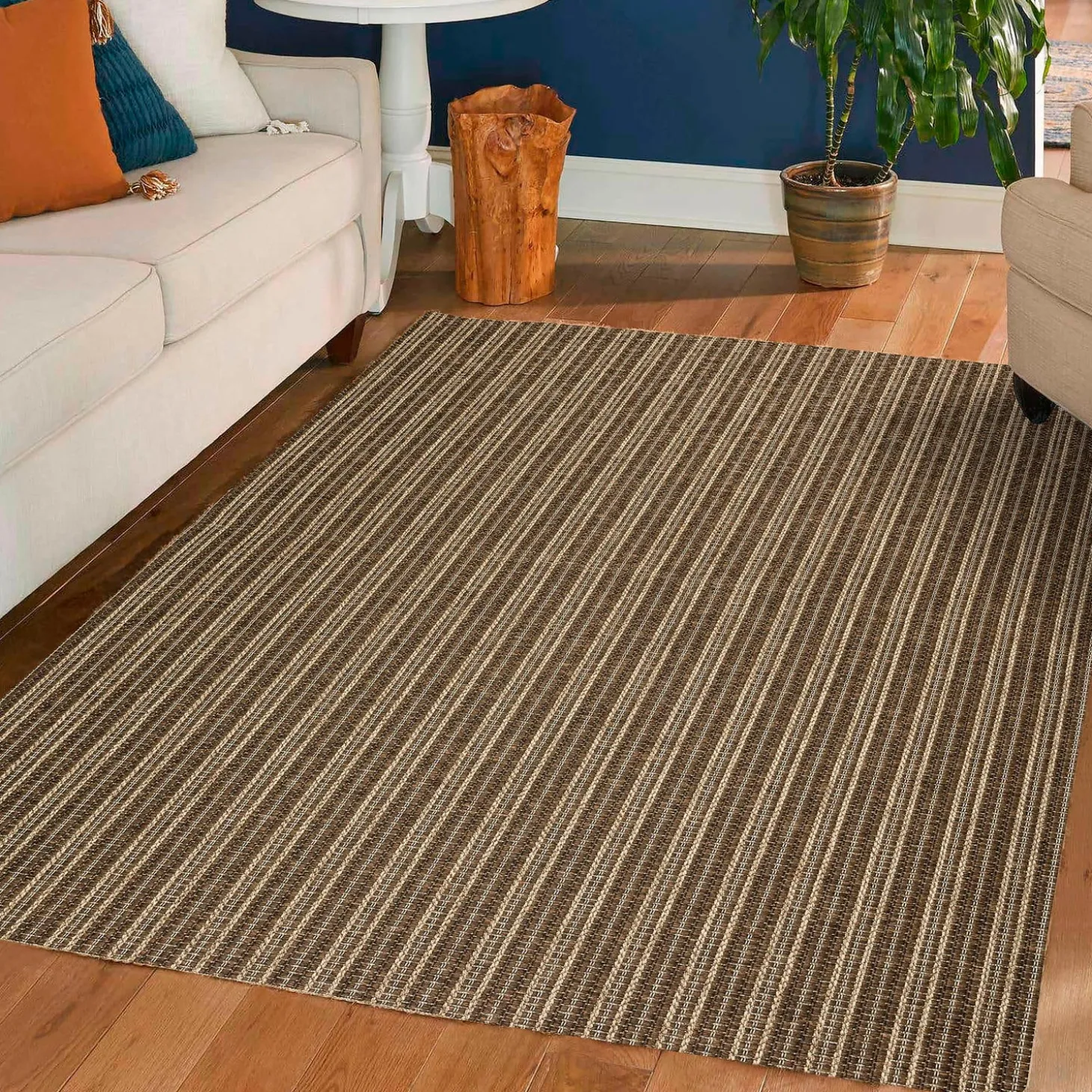 Area Rugs>Plow & Hearth Indoor/Outdoor Santa Anna Chevron Rug, 2'3" x 7'5" Runner