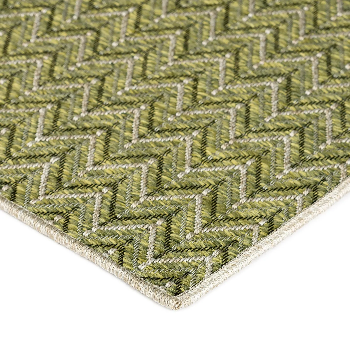 Area Rugs>Plow & Hearth Indoor/Outdoor Santa Anna Chevron Rug, 2'3" x 7'5" Runner