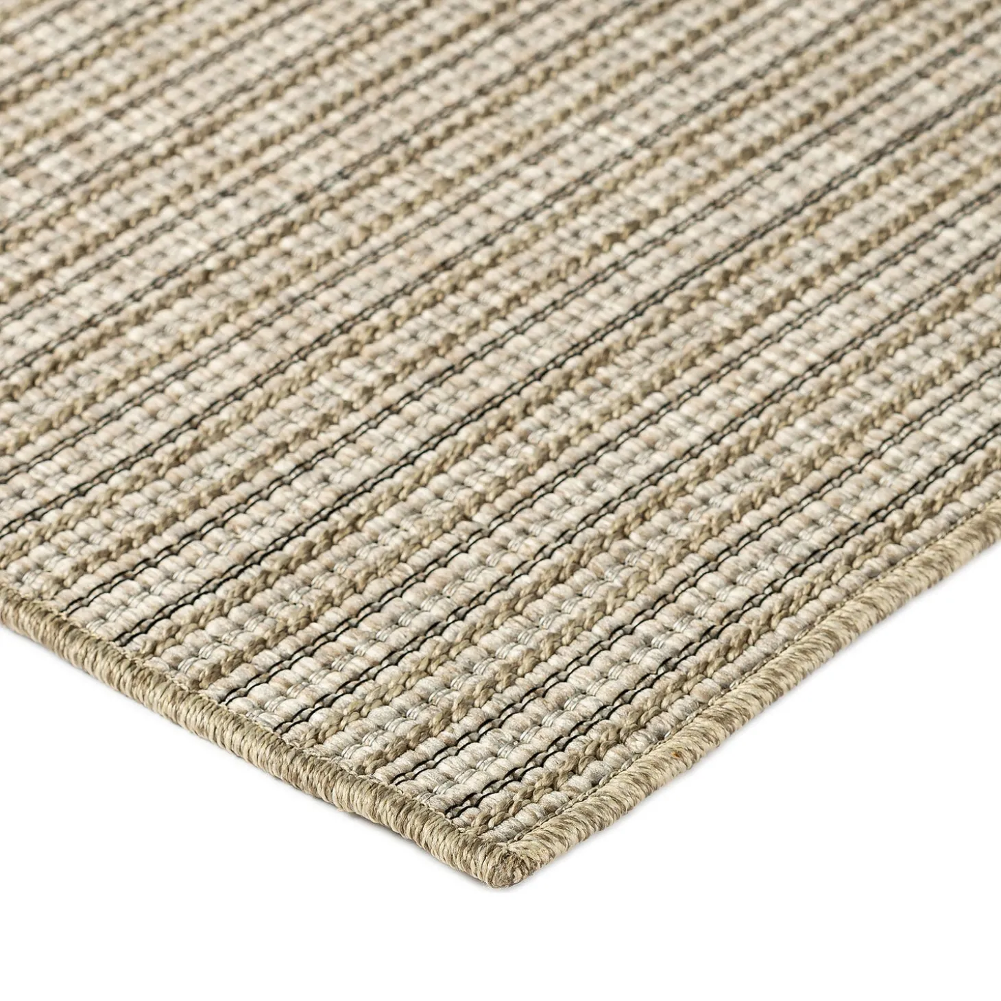Area Rugs>Plow & Hearth Indoor/Outdoor Santa Anna Striped Rug, 5'1" x 7'5"