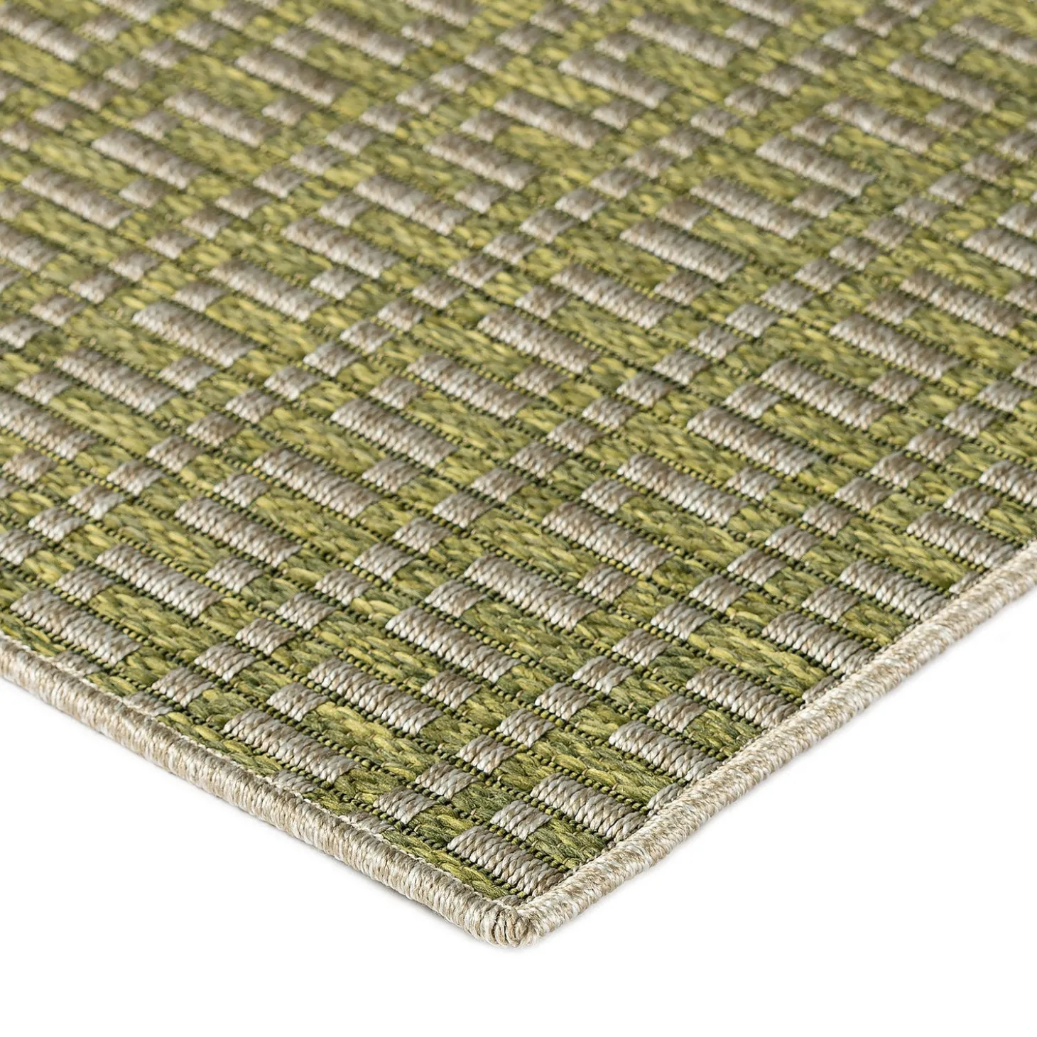 Area Rugs>Plow & Hearth Indoor/Outdoor Santa Anna Striped Rug, 5'1" x 7'5"