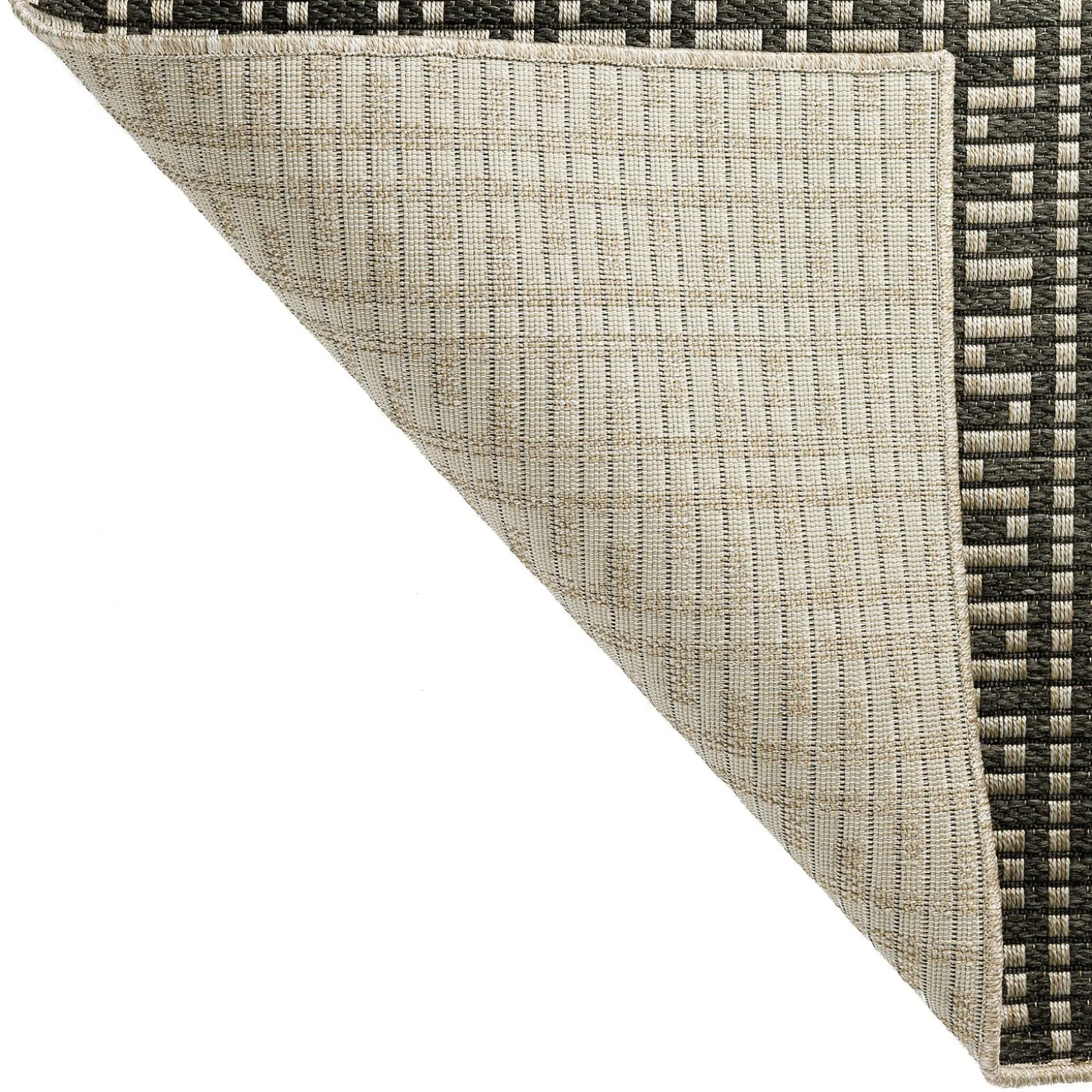 Area Rugs>Plow & Hearth Indoor/Outdoor Santa Anna Striped Rug, 5'1" x 7'5"