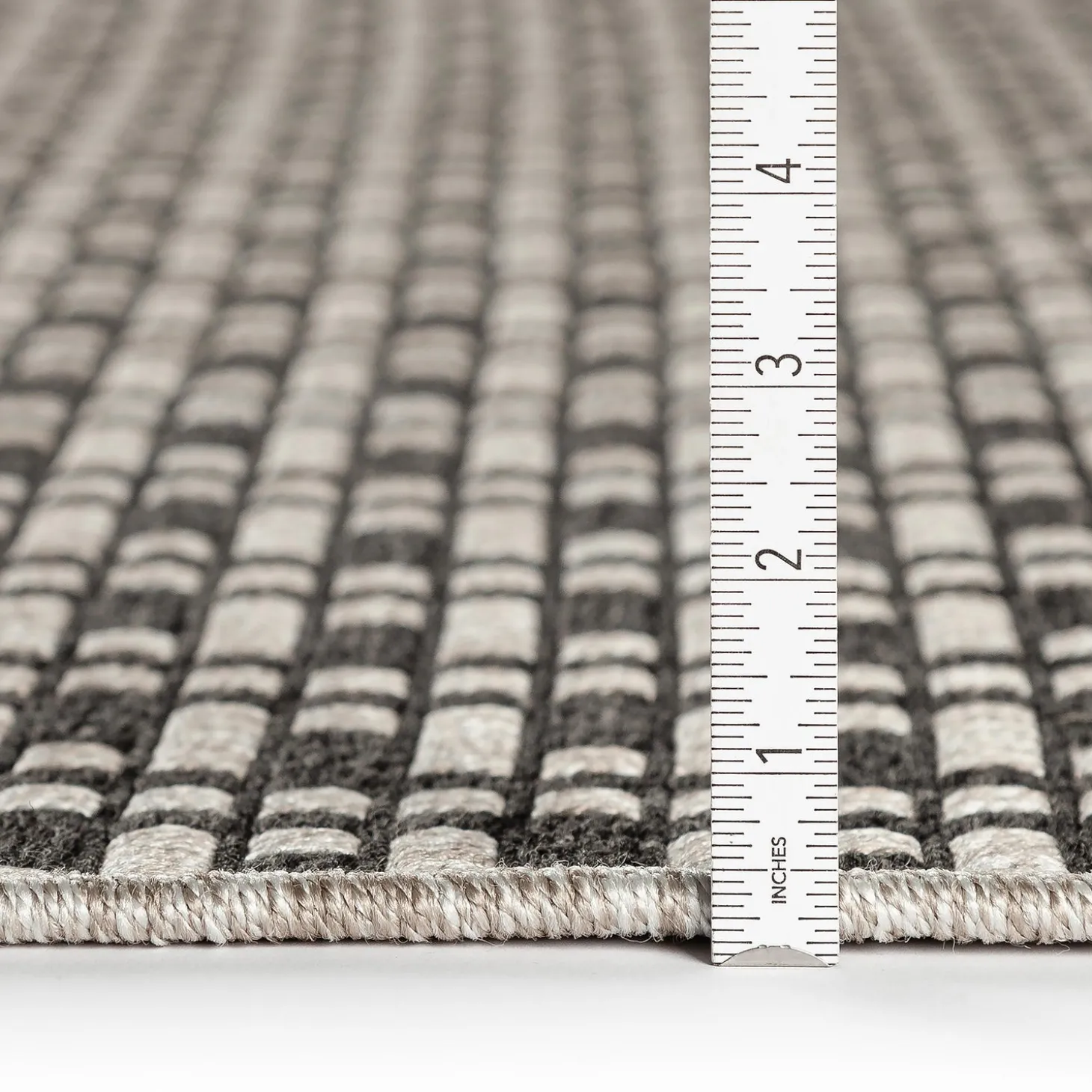 Area Rugs>Plow & Hearth Indoor/Outdoor Santa Anna Striped Rug, 5'1" x 7'5"